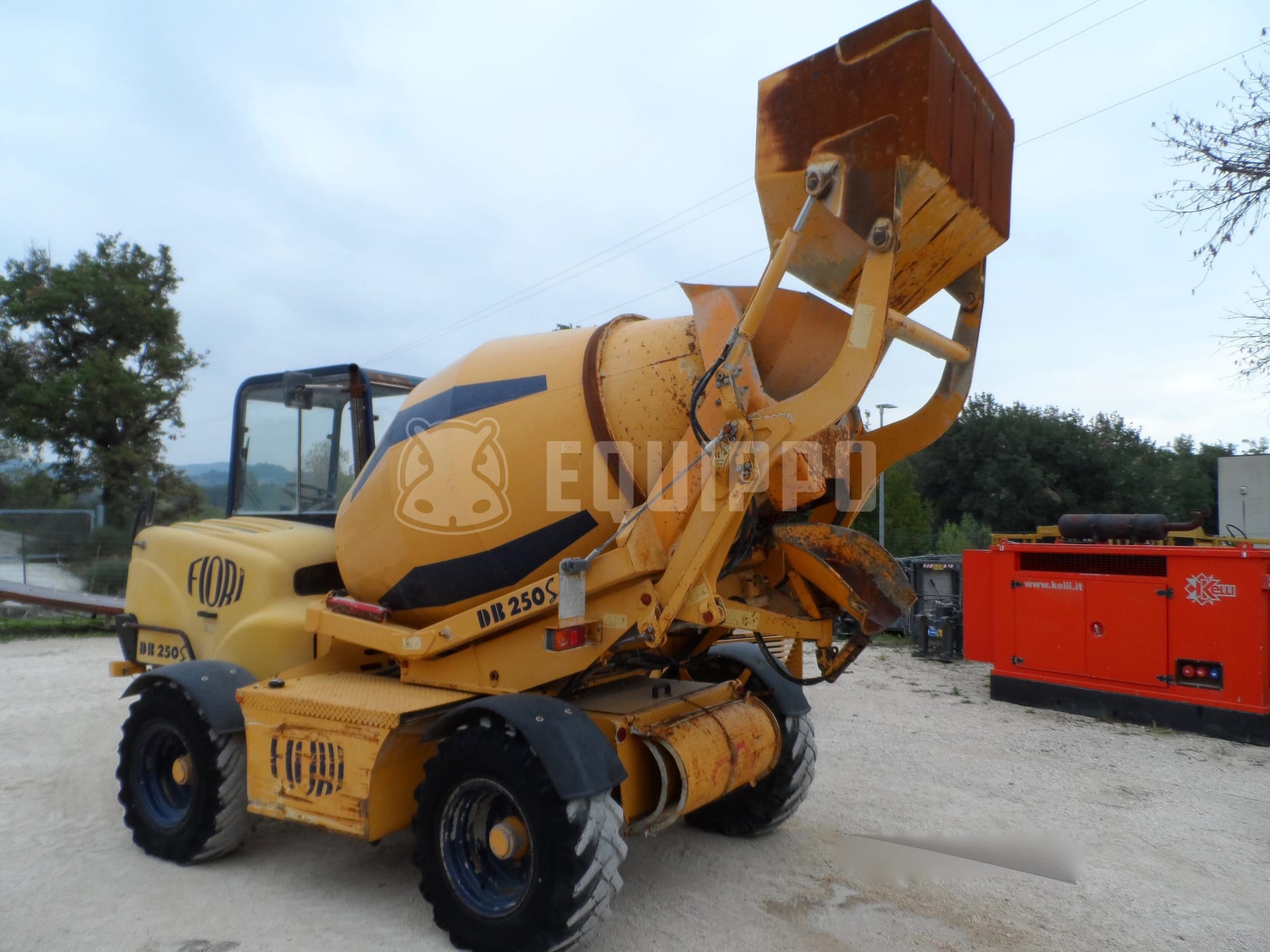 Fiori DB250S  - - Used Concrete Mixer - Offroad