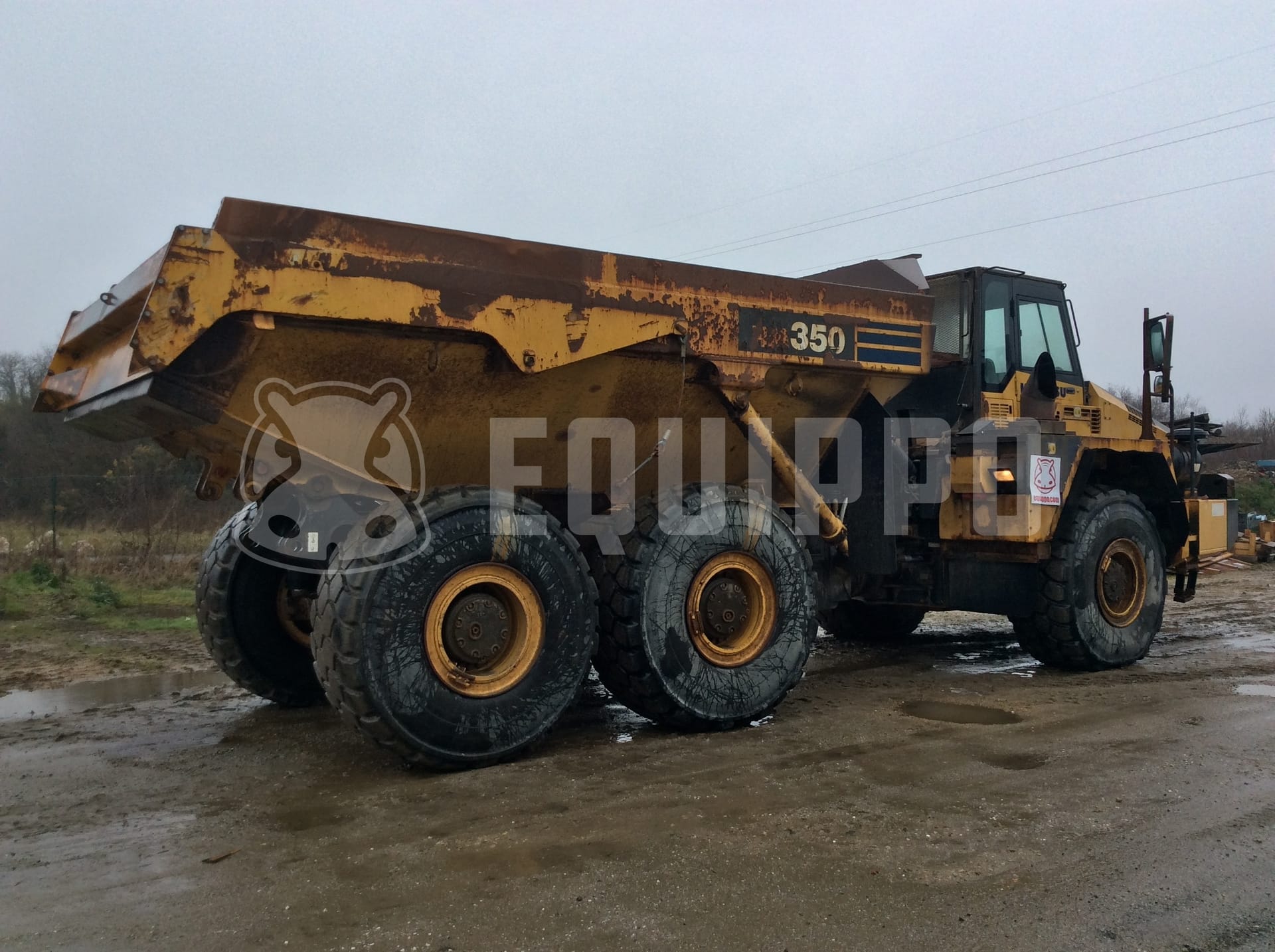 Komatsu HM350-2  - - Used Dump Truck