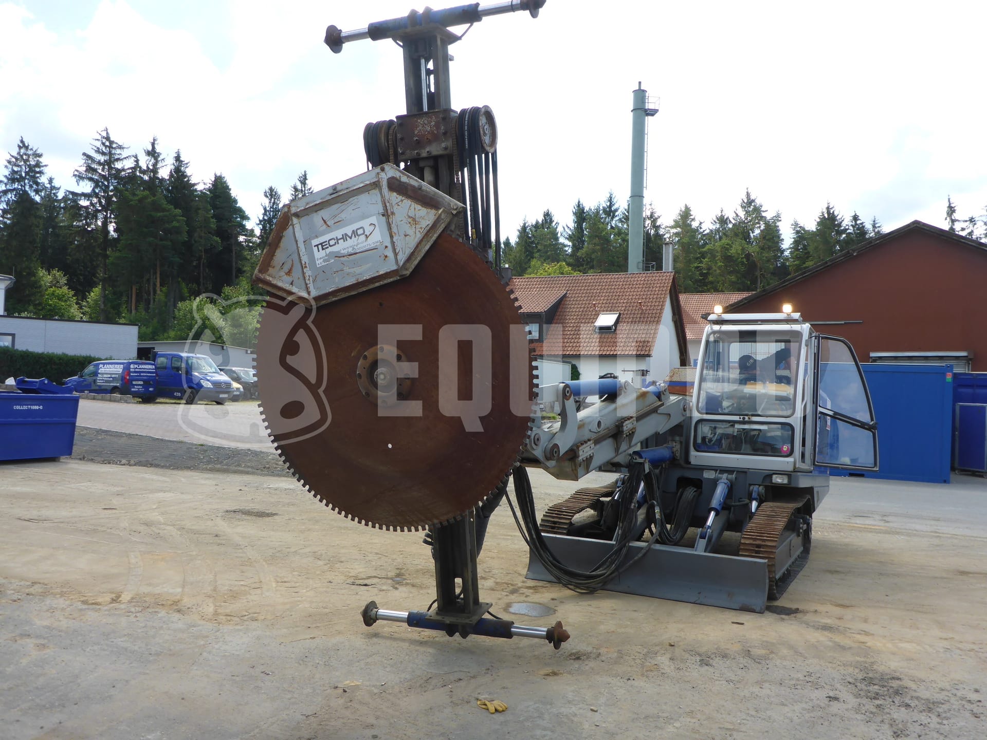 Techmo TM 160 SC - B  - - Used Rock Saw