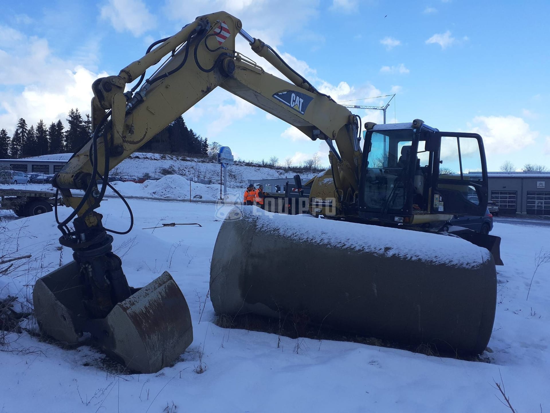 Caterpillar M313C  - - Gebruikte Mobiele Graafmachine