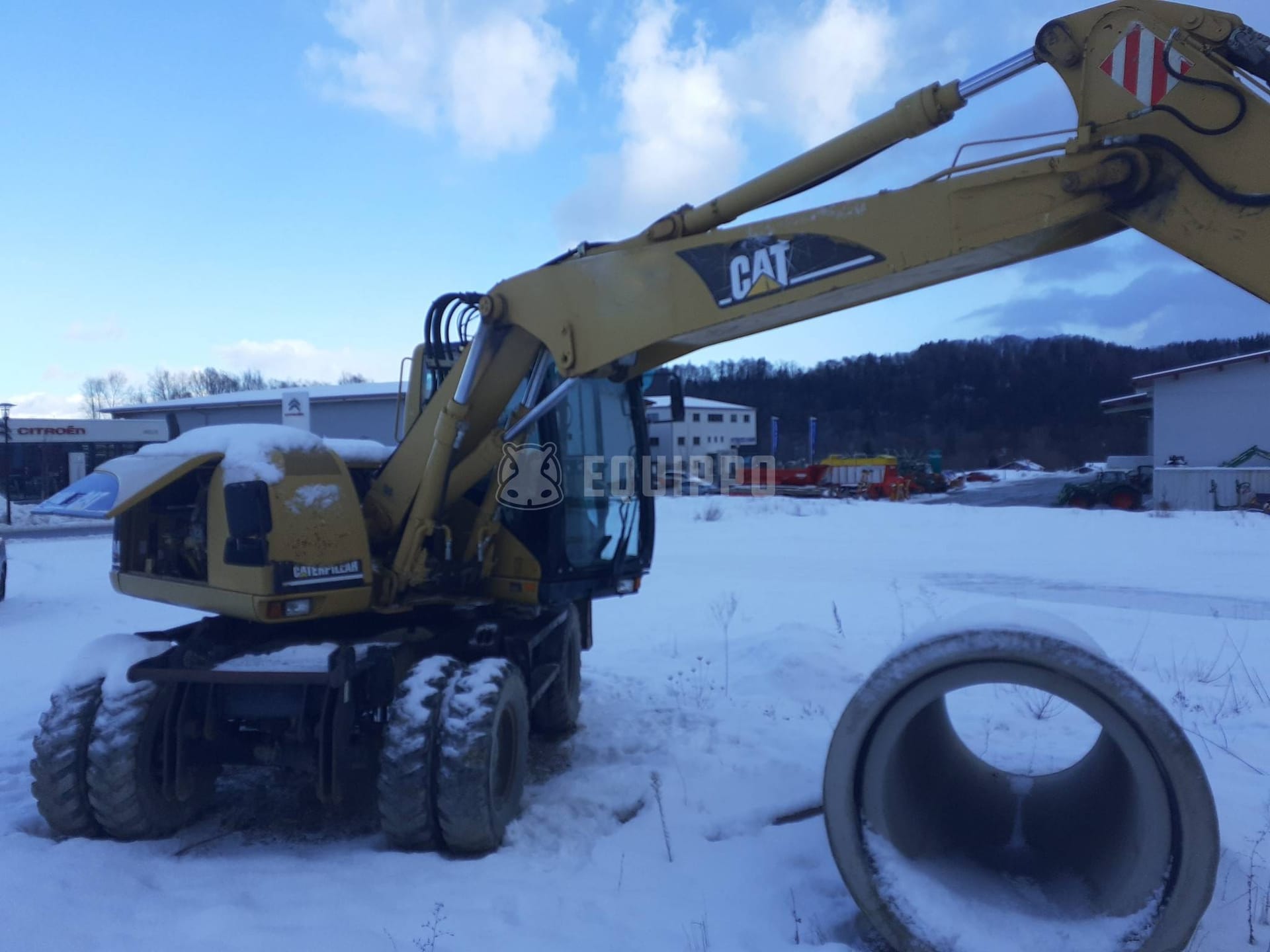 Caterpillar M313C  - - Gebruikte Mobiele Graafmachine