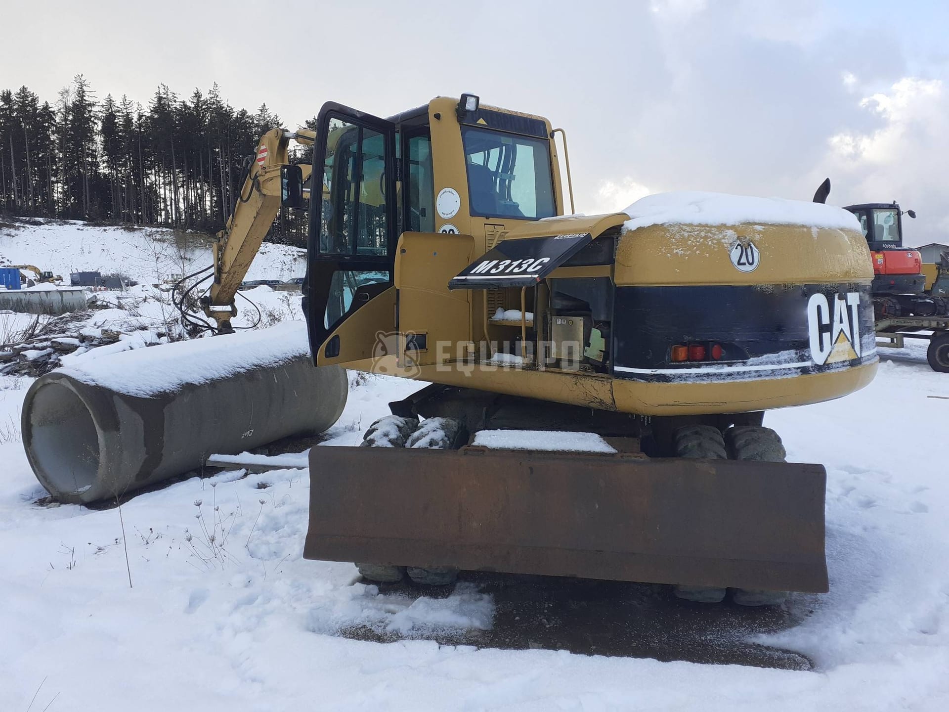 Caterpillar M313C  - - Gebruikte Mobiele Graafmachine