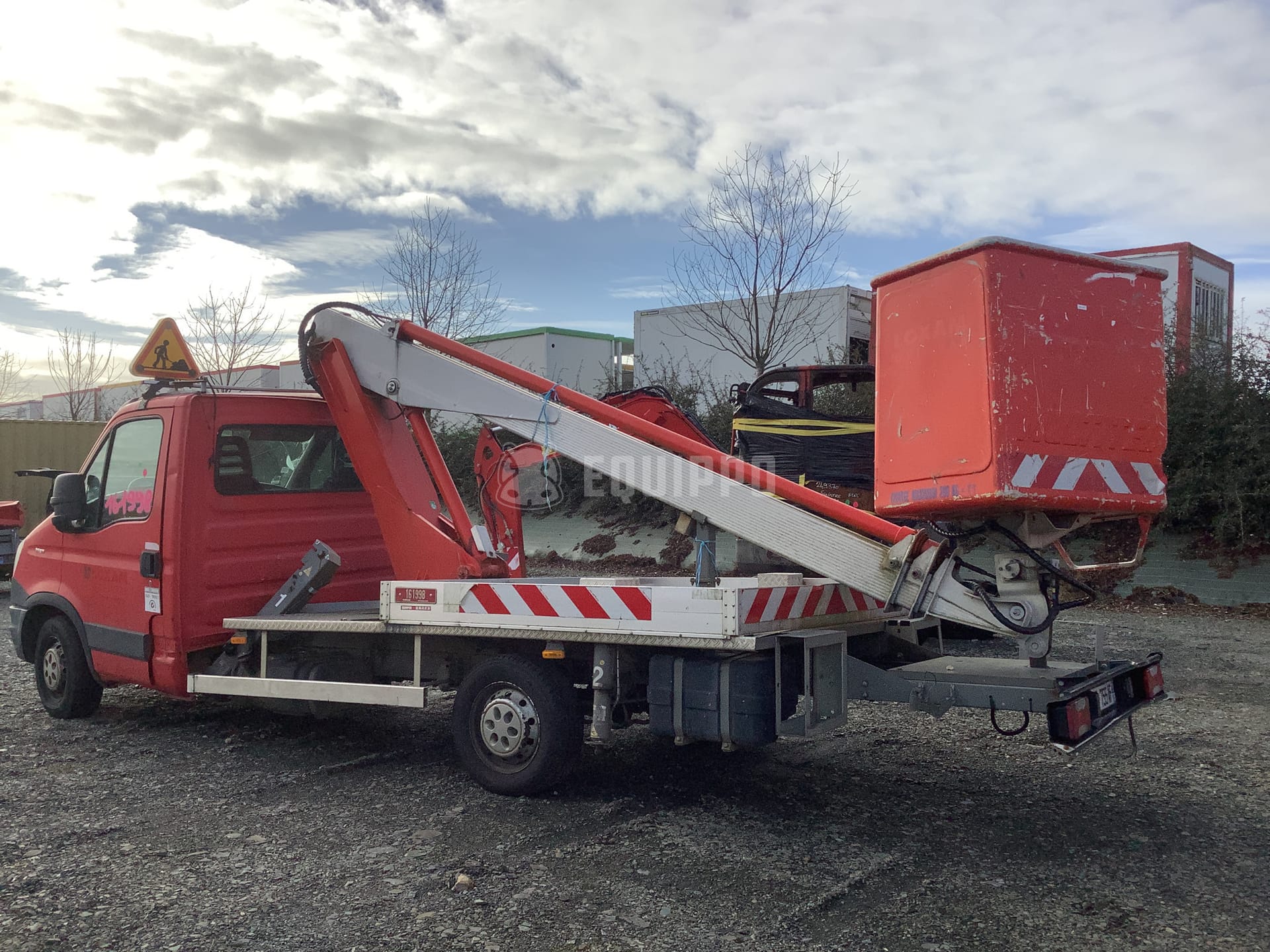 Multitel 160 ALU DS - Iveco 35S11  - - Used Truck-Mounted Boom Lift