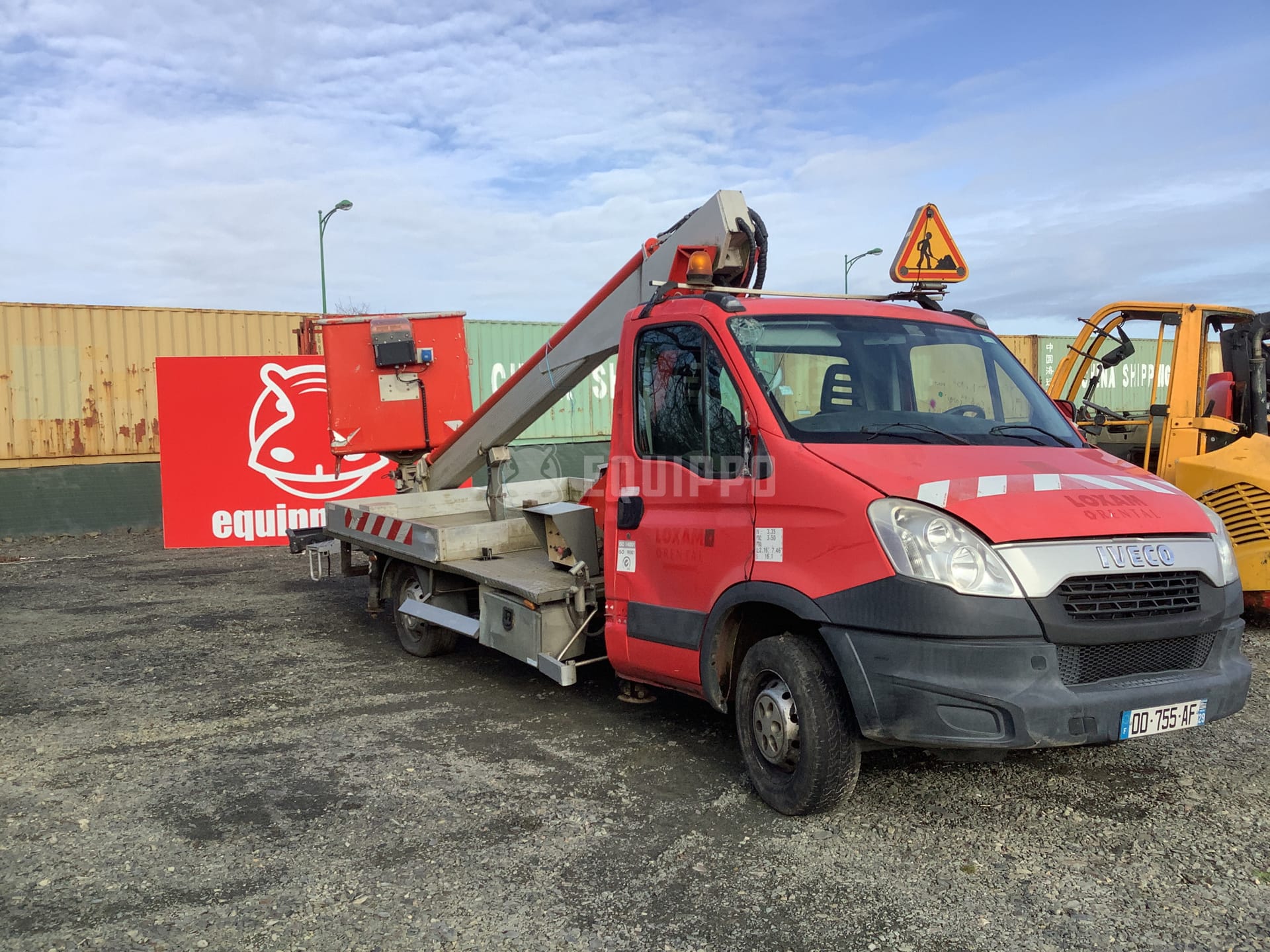 Multitel 160 ALU DS - Iveco 35S11  - - Used Truck-Mounted Boom Lift