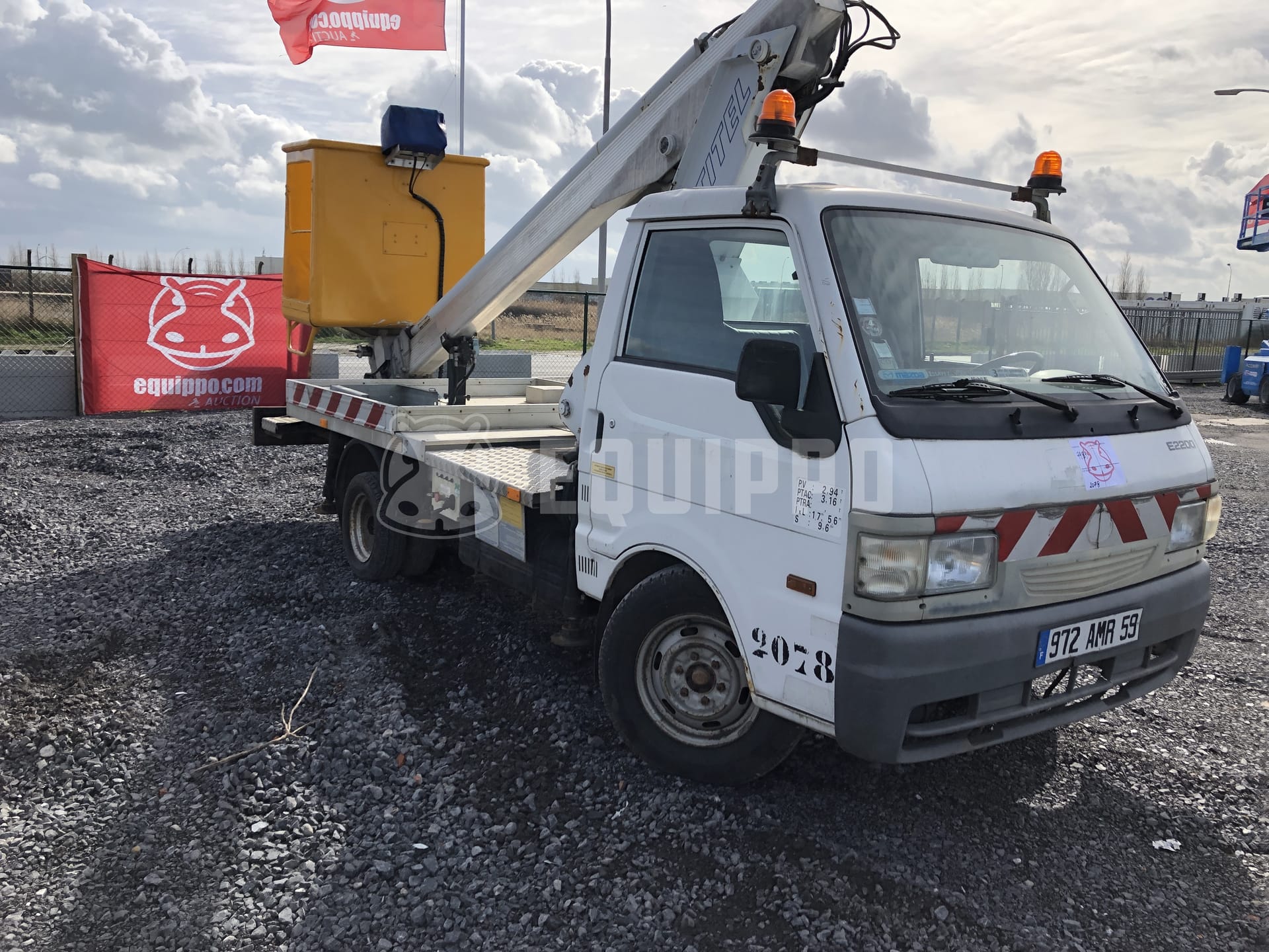 Mazda E 2200 - Multitel 145ALU  - - Used Truck-Mounted Boom Lift