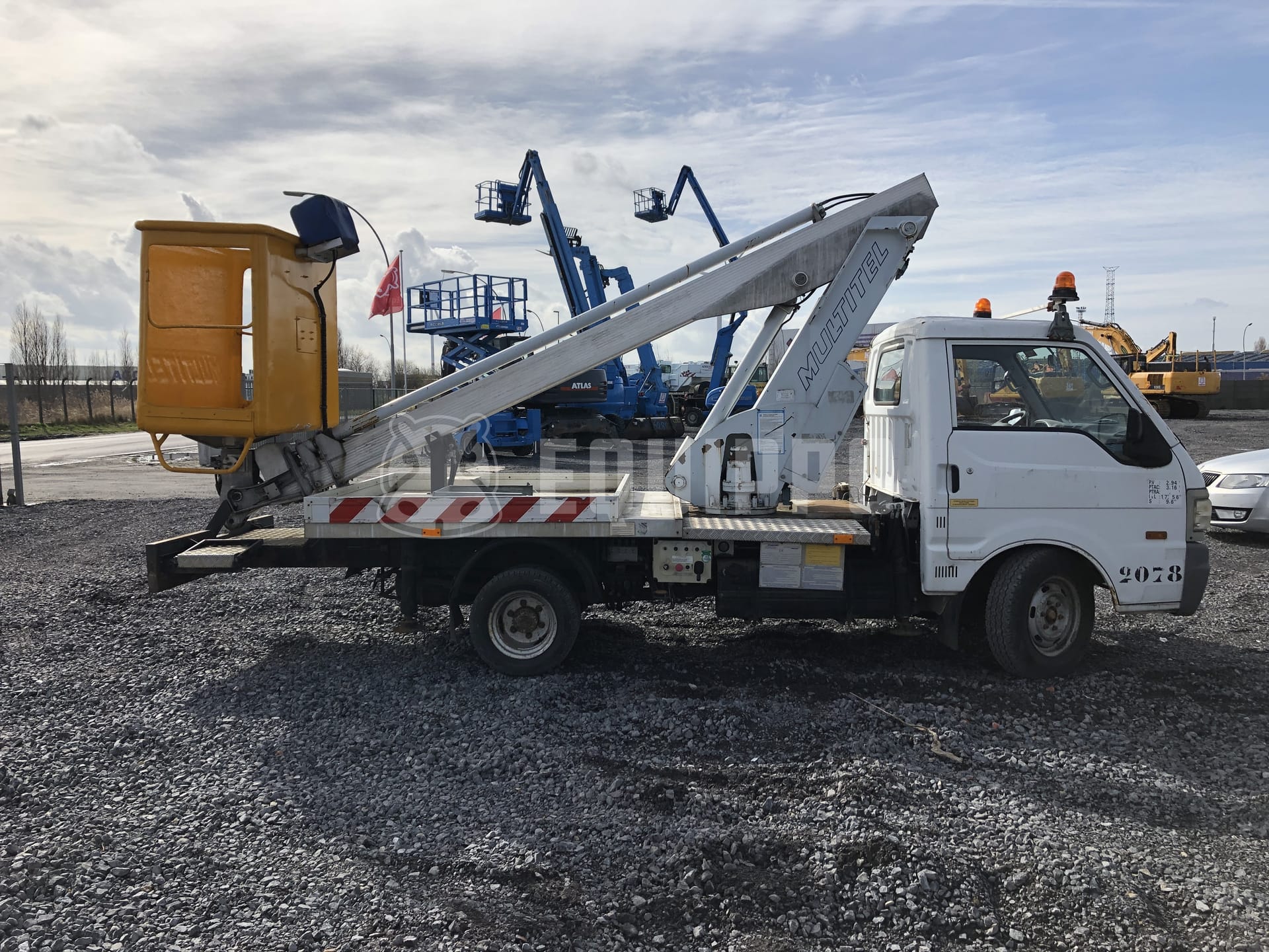 Mazda E 2200 - Multitel 145ALU  - - Used Truck-Mounted Boom Lift