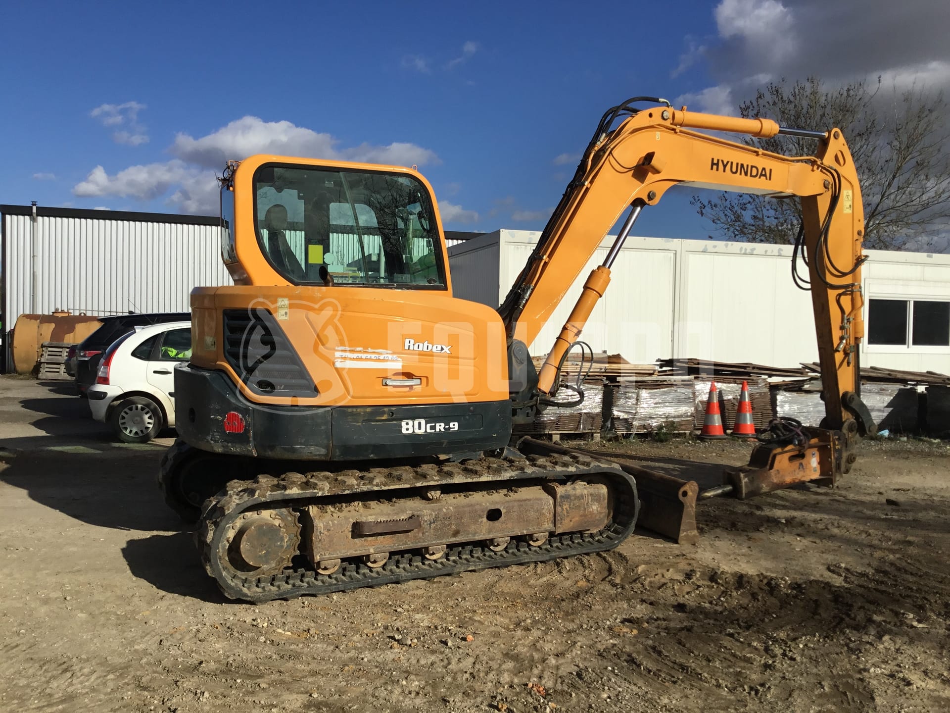 Hyundai Robex 80CR-9  - - Used Midi Excavator 7t - 12t