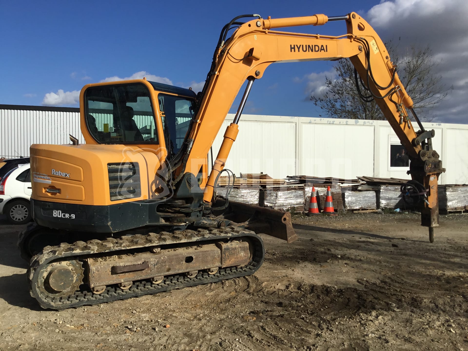Hyundai Robex 80CR-9  - - Used Midi Excavator 7t - 12t