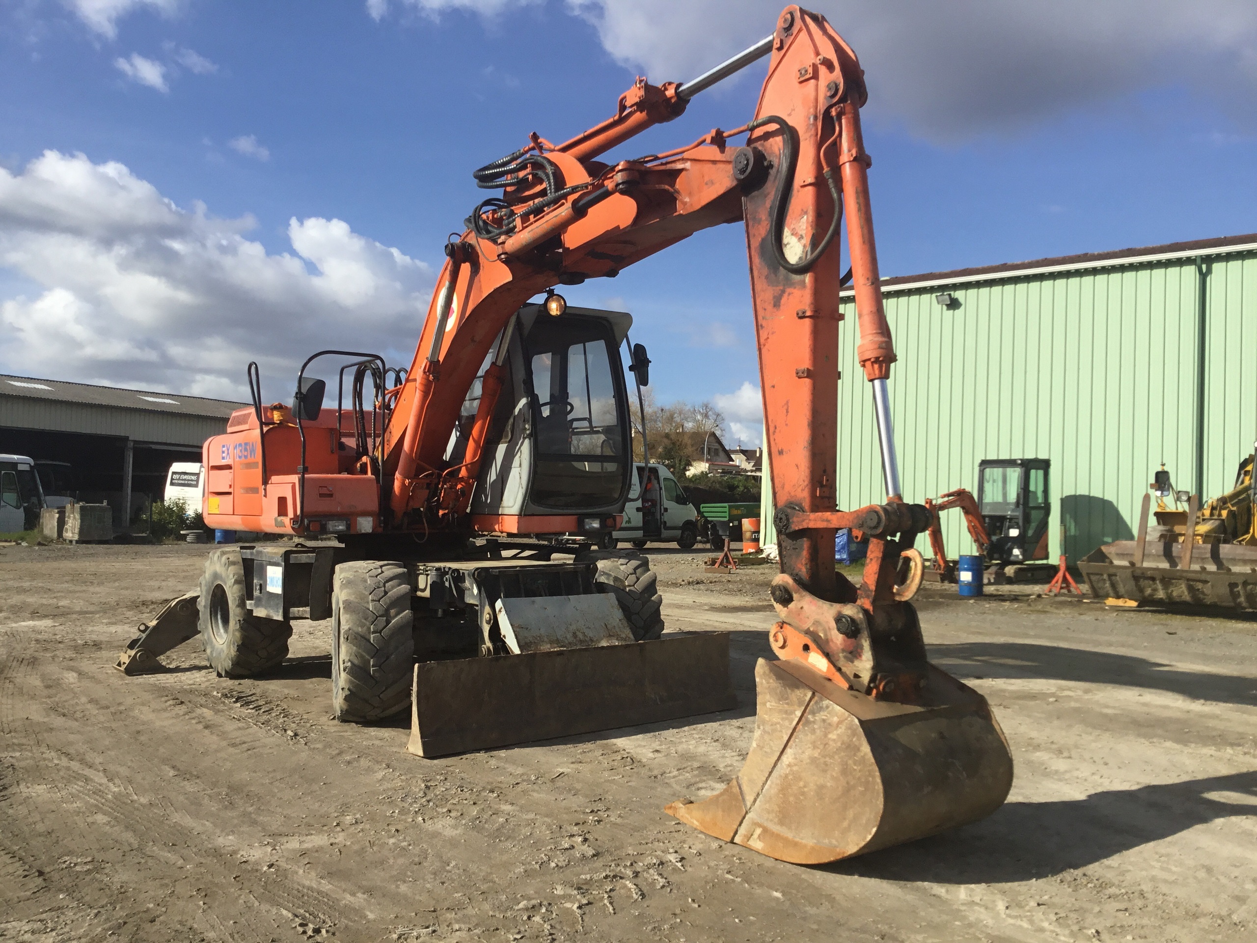 Fiat hitachi ex135w