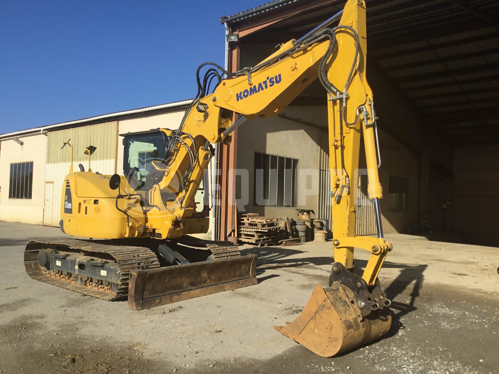 Komatsu PC118MR-8  - - Used Tracked Excavator