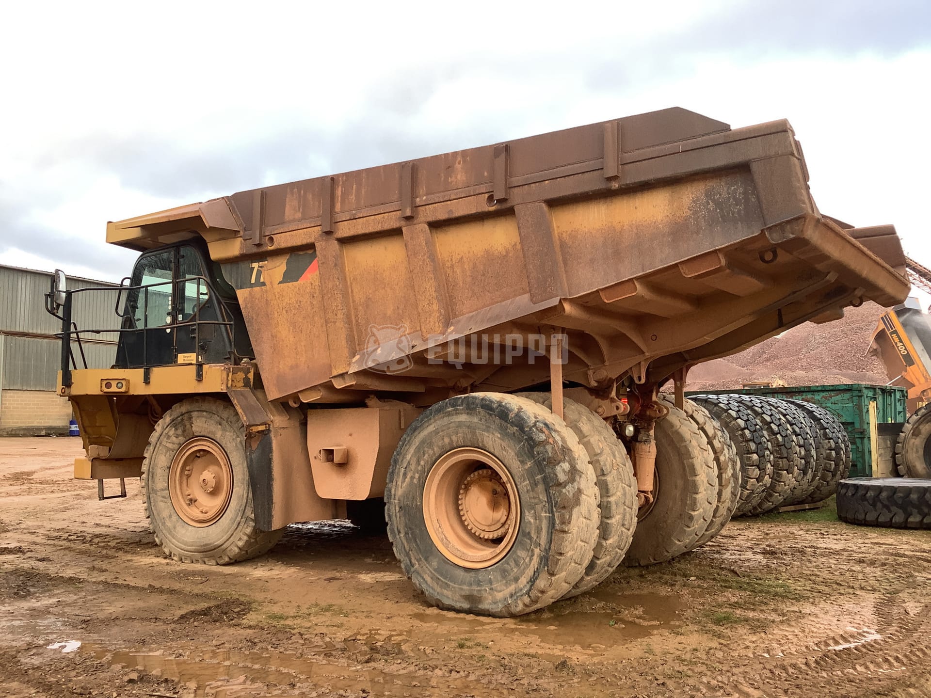 Caterpillar 775F - - Used Rigid Dump Truck
