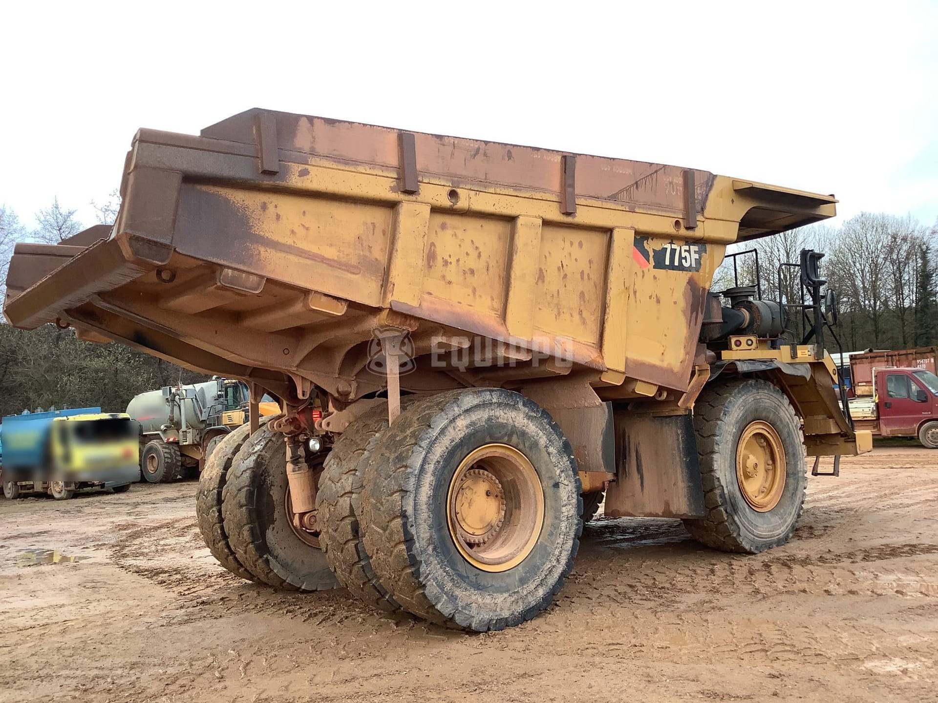 Caterpillar 775F  - - Used Rigid Dump Truck