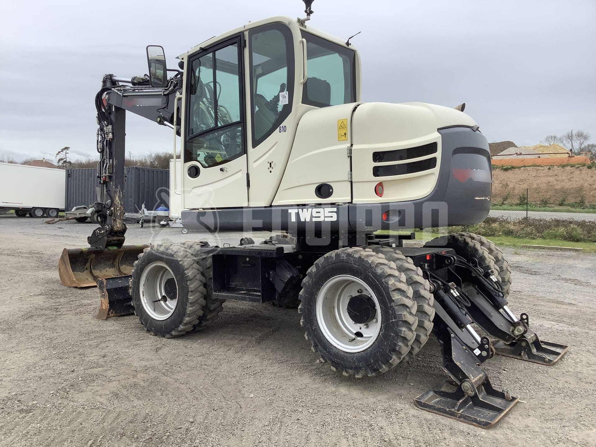 Yanmar TW95  - - Used Wheeled Excavator