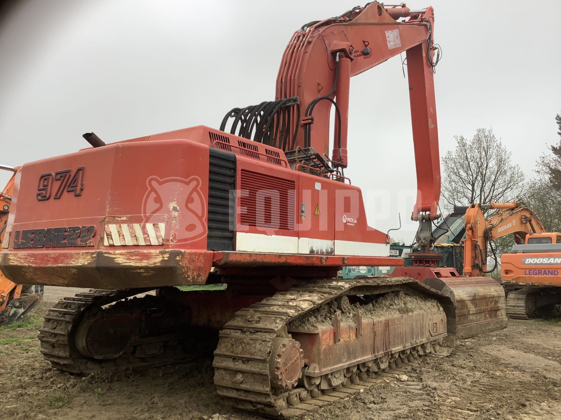 Liebherr R974BHDS Litronic  - - Excavadora de cadenas Usada