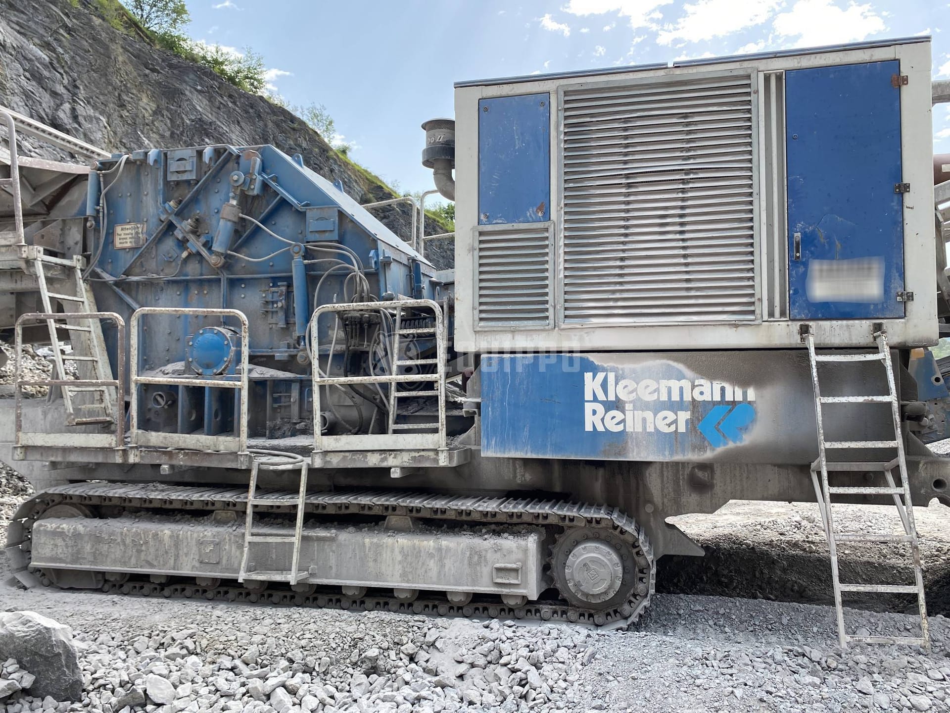 Kleemann Mobirex MR 130 with a New Deutz Engine.  - - Used Crusher