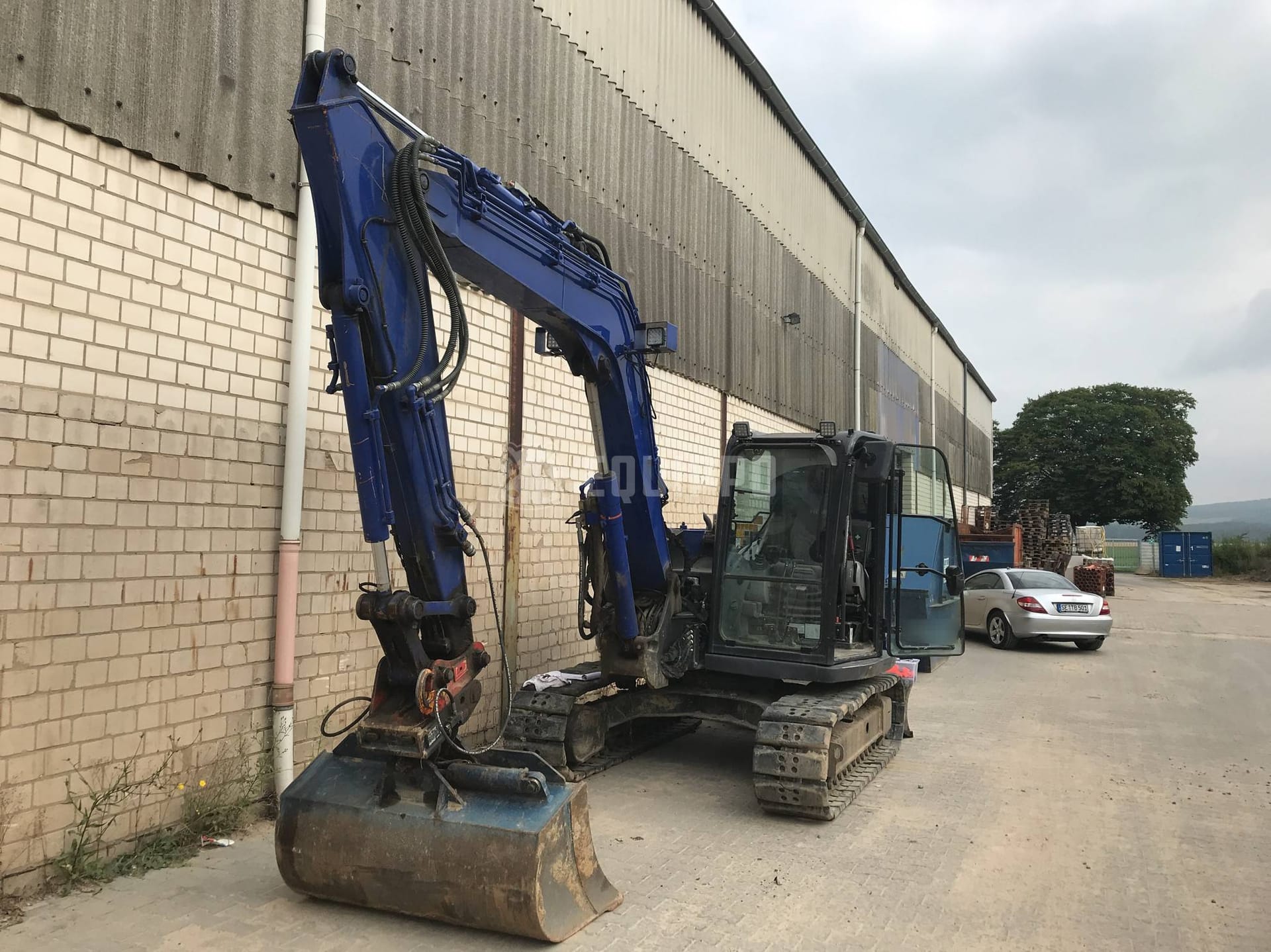 Hitachi ZX85USB-5A  - - Gebrauchte  Midi Bagger 7t - 12t