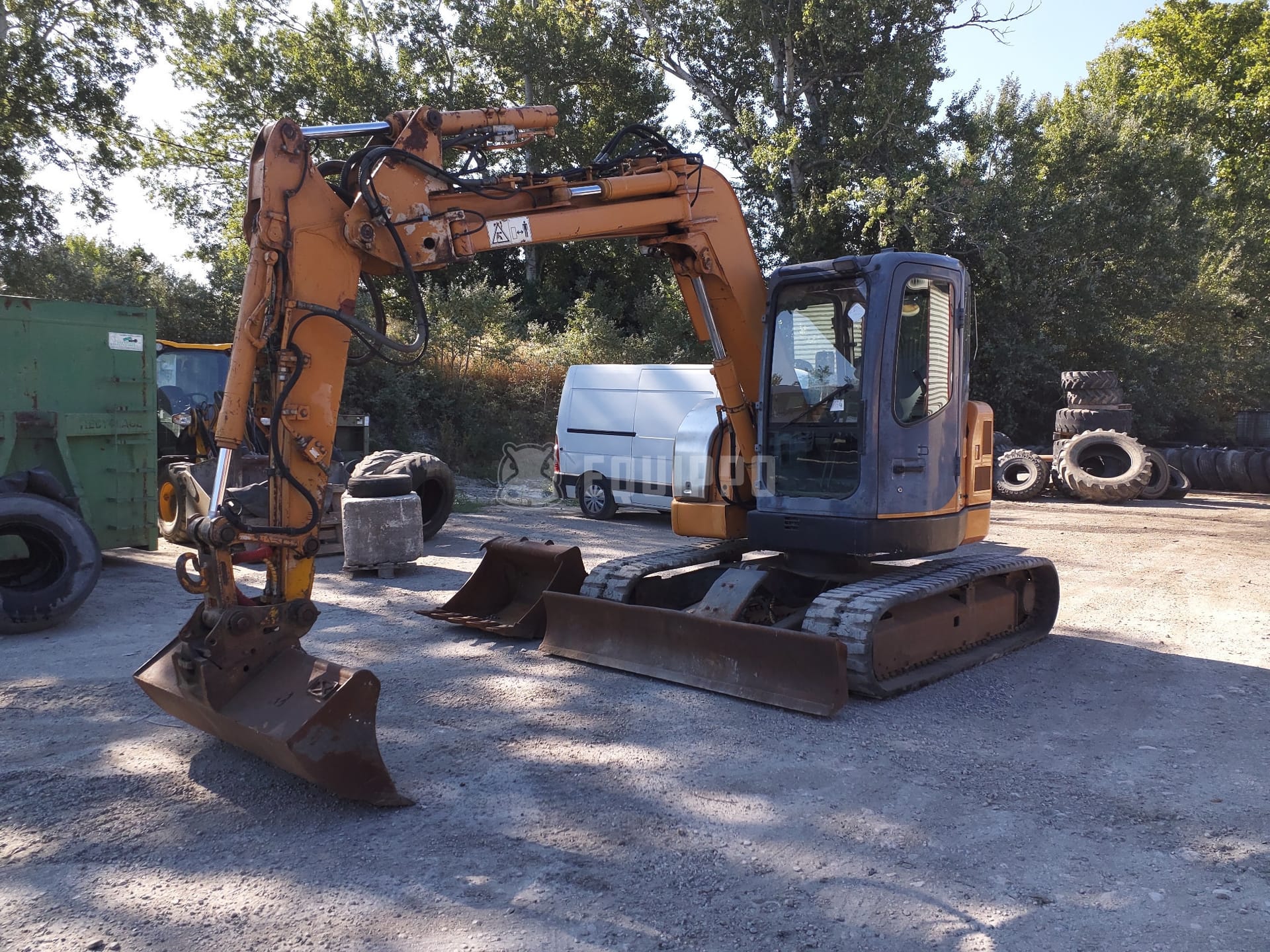 Case CX75SR - - Used Midi Excavator 7t - 12t