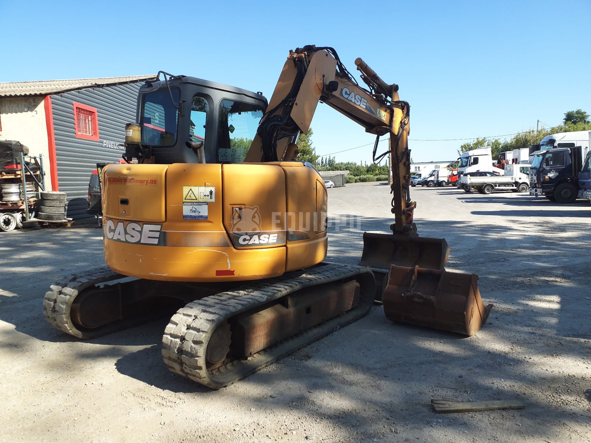 Case CX75SR - - Used Midi Excavator 7t - 12t