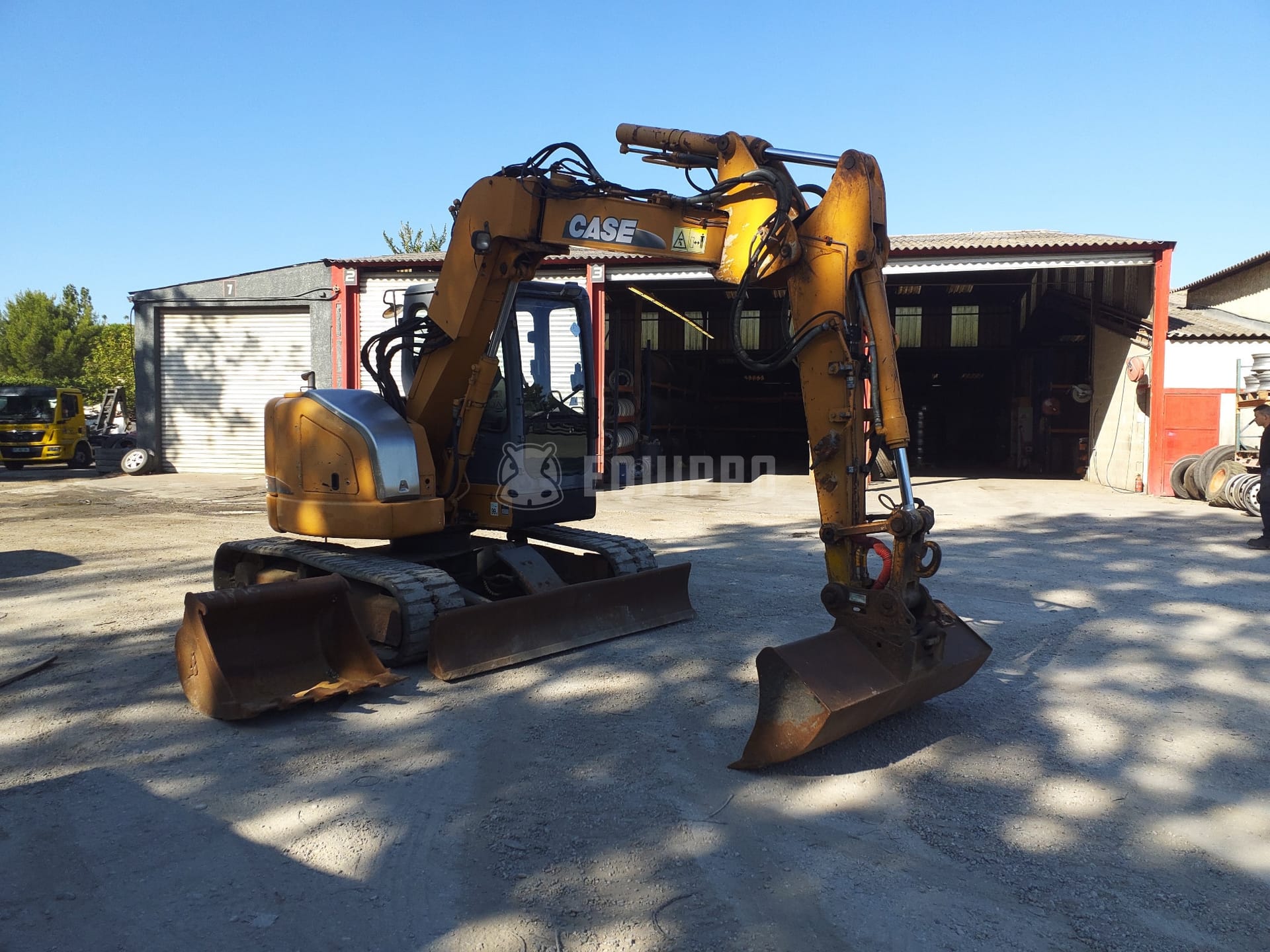 Case CX75SR - - Used Midi Excavator 7t - 12t