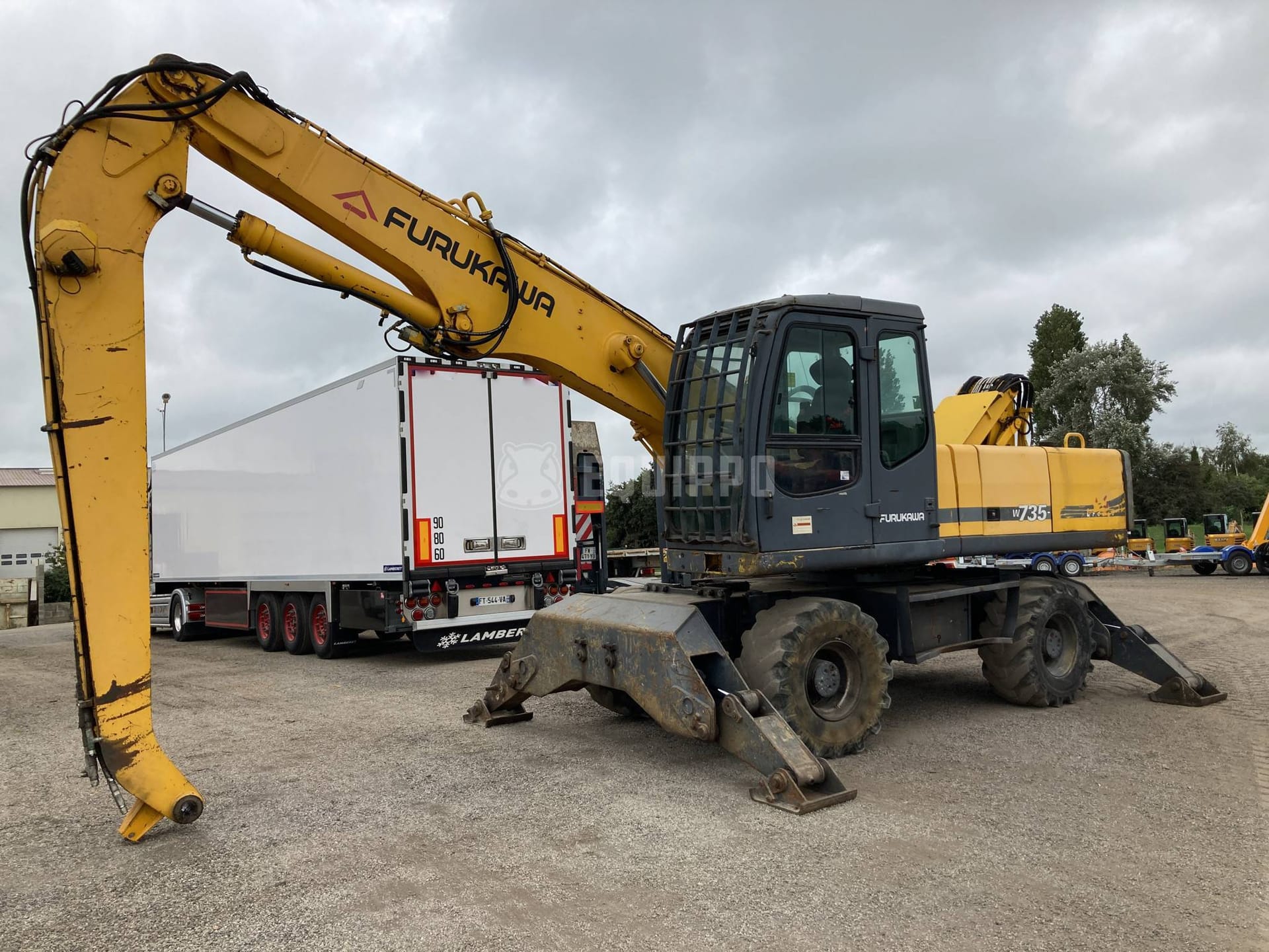 Furukawa W 735-II LS - - Gebrauchte Umschlagbagger