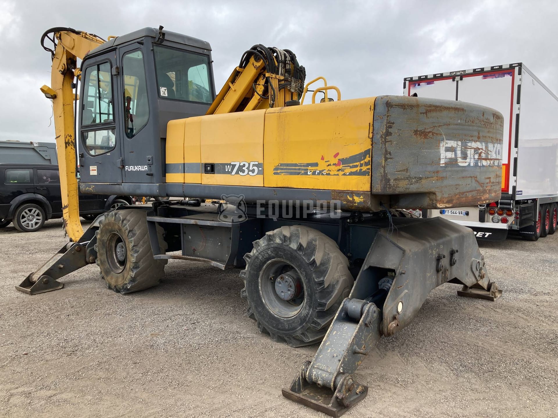 Furukawa W 735-II LS - - Gebrauchte Umschlagbagger