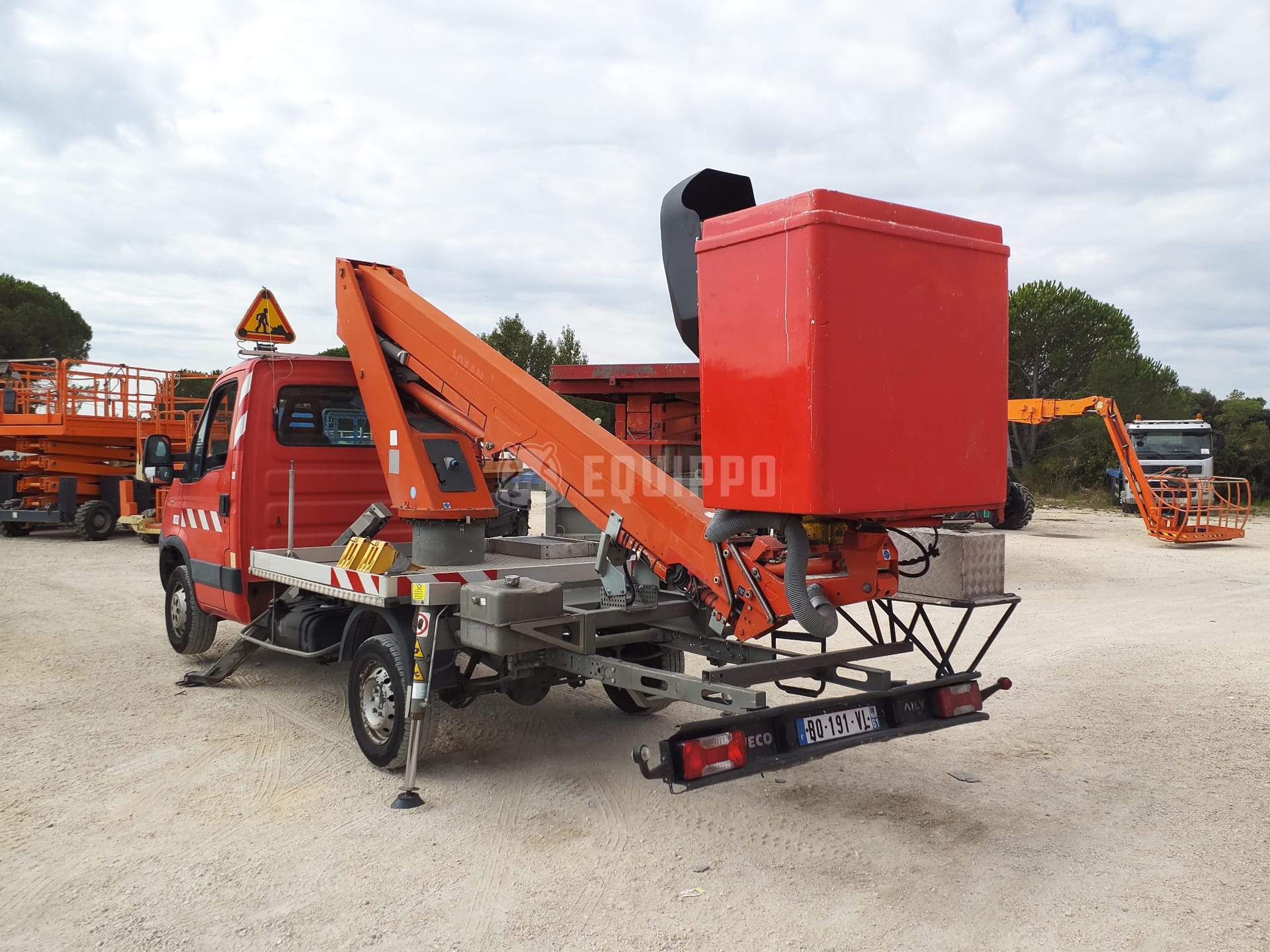 GSR E179T - Iveco 35S11 - - Used Truck-Mounted Boom Lift