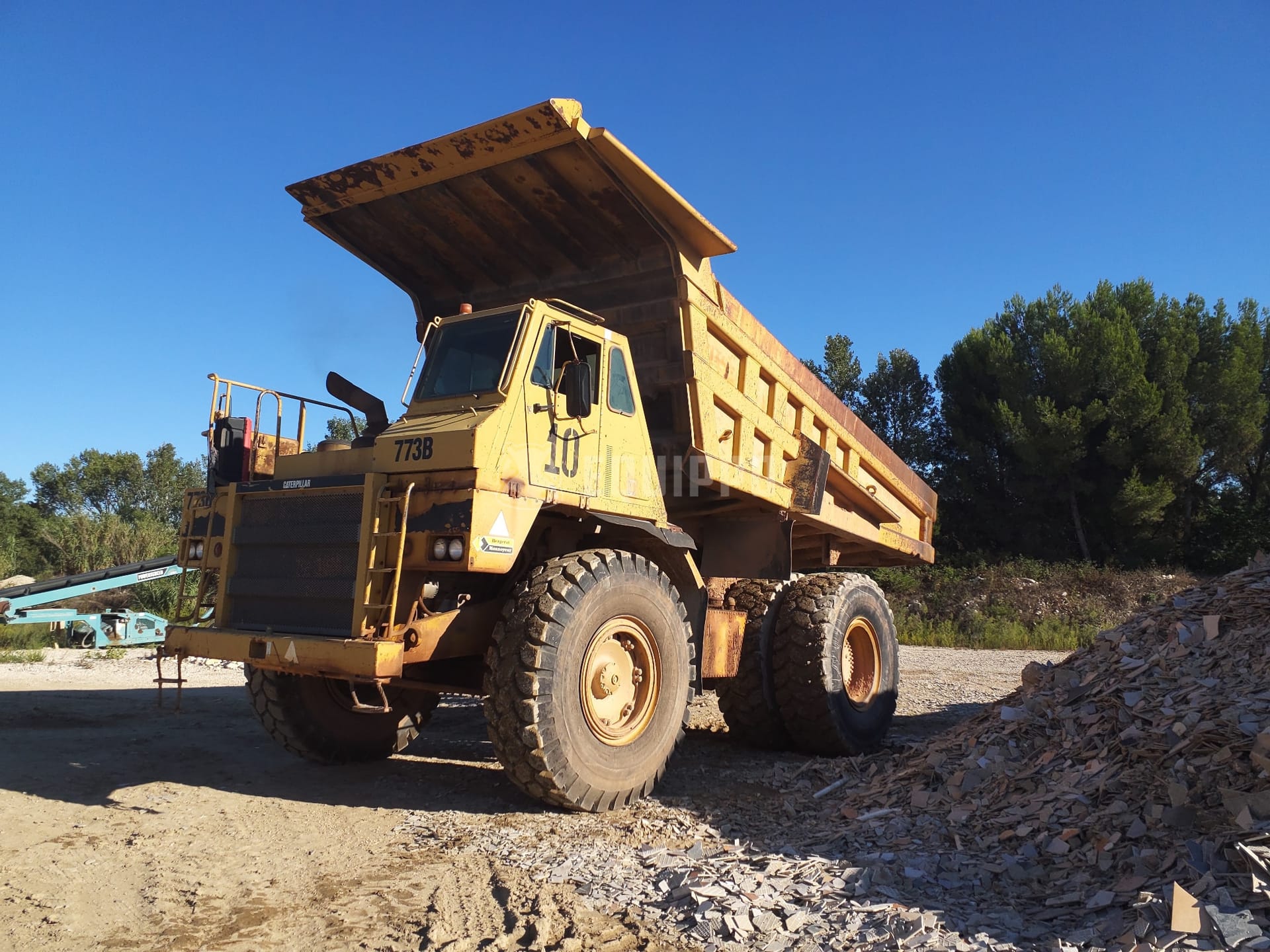 Caterpillar 773B - - Gebruikte Vaste Dumper