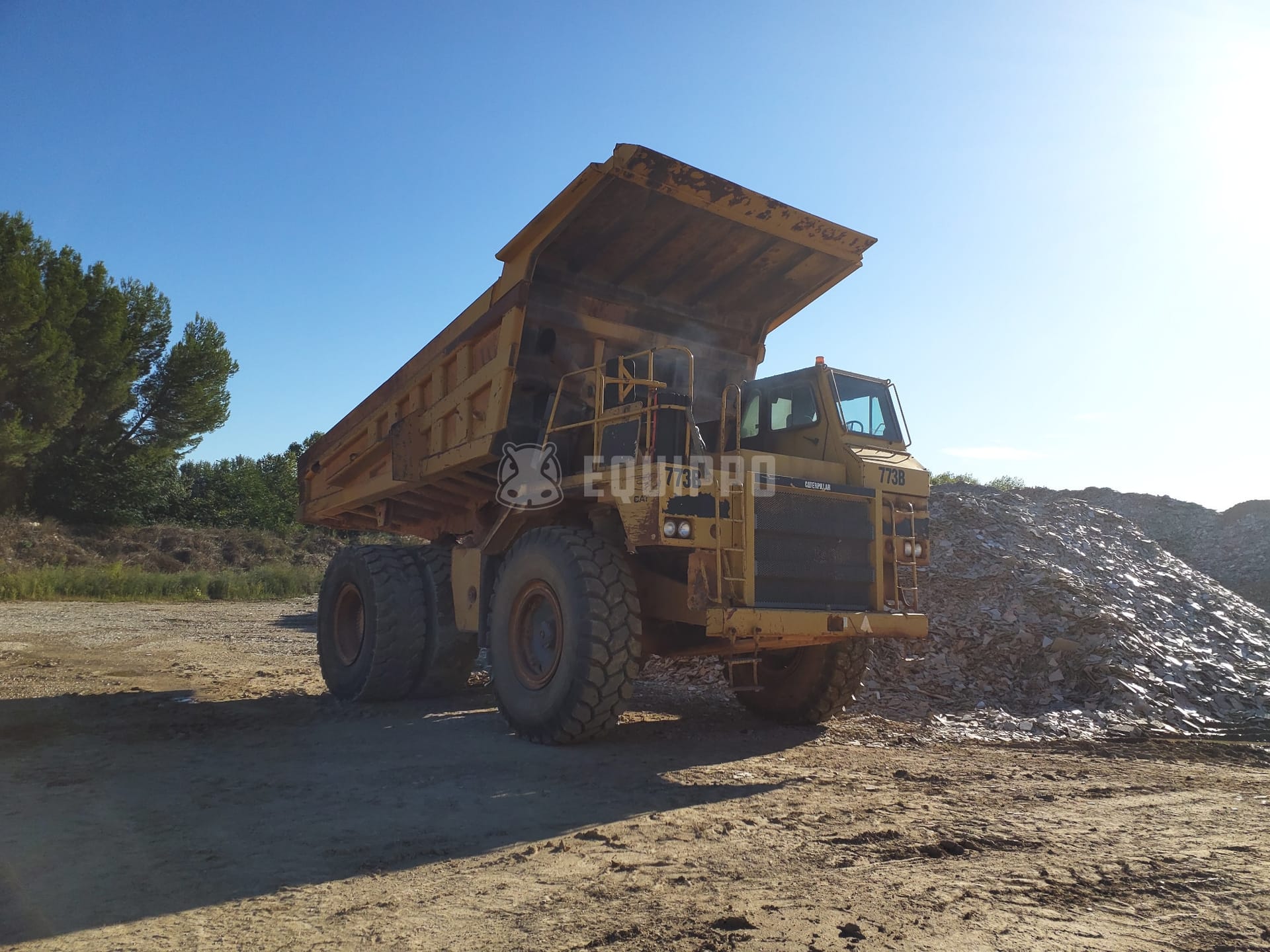 Caterpillar 773B - - Gebruikte Vaste Dumper