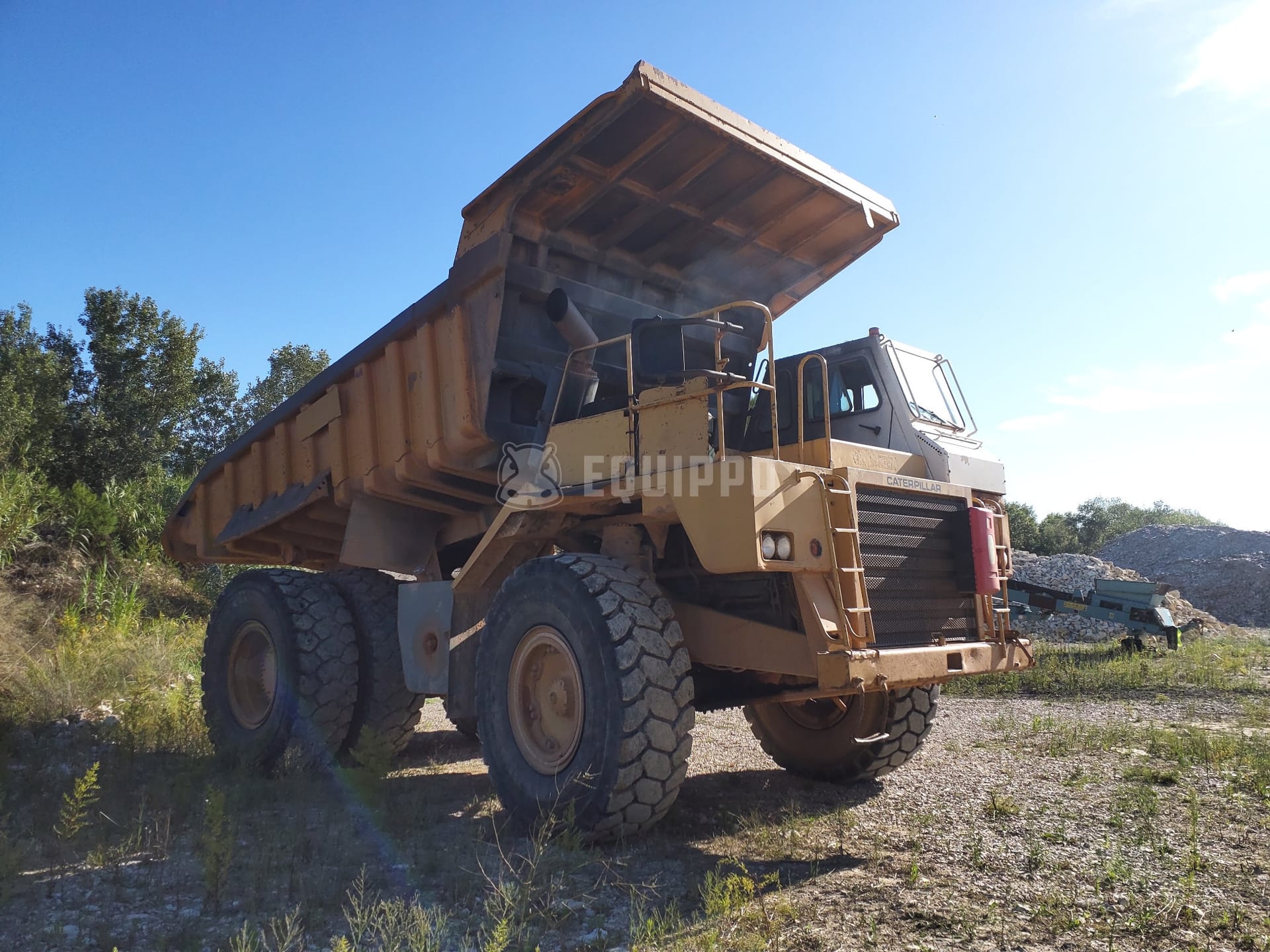 Caterpillar 773B - - Used Rigid Dump Truck