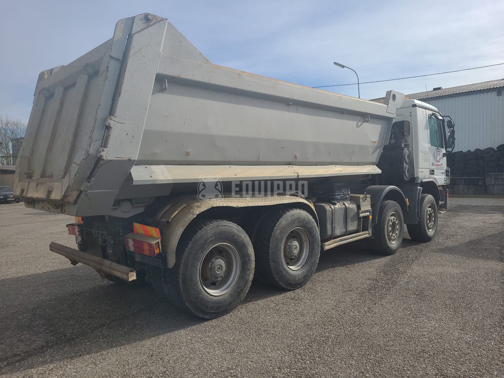 Mercedes-Benz 4141 8x4 with Meiller Kipper  - - Gebruikte Kipper