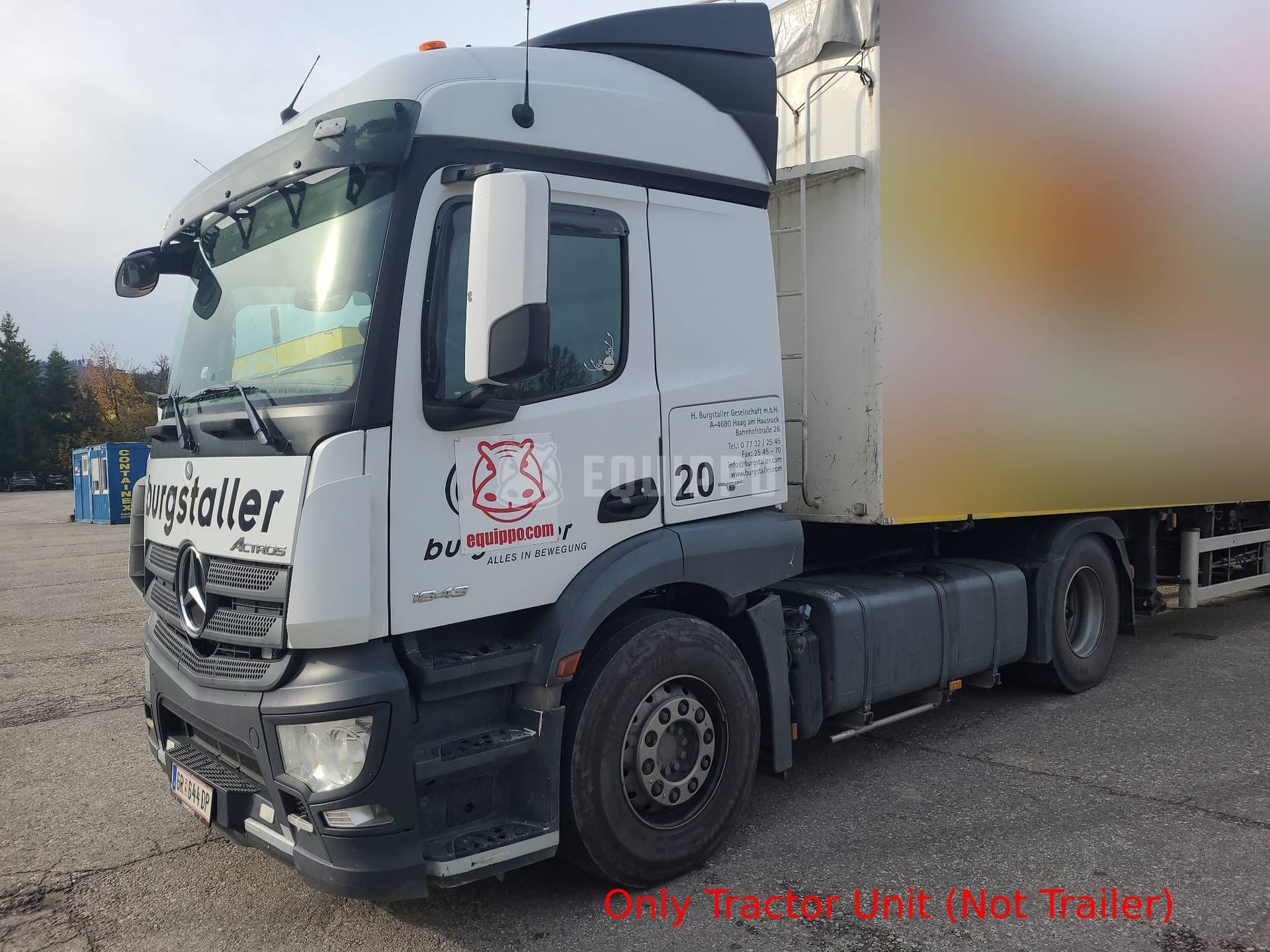 Mercedes-Benz Actros 1843 4x2 - - Used Tractor Unit