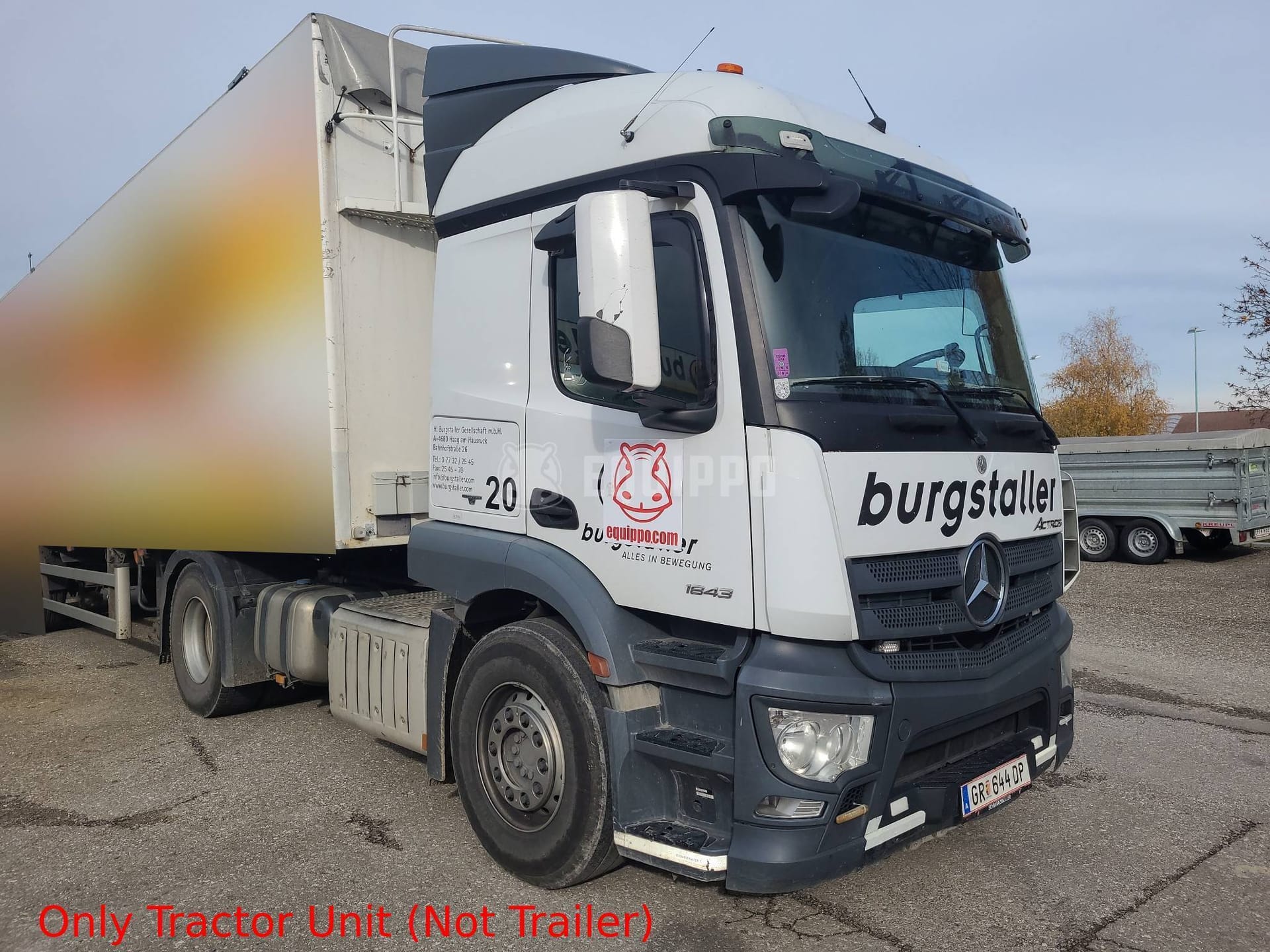 Mercedes-Benz Actros 1843 4x2 - - Used Tractor Unit