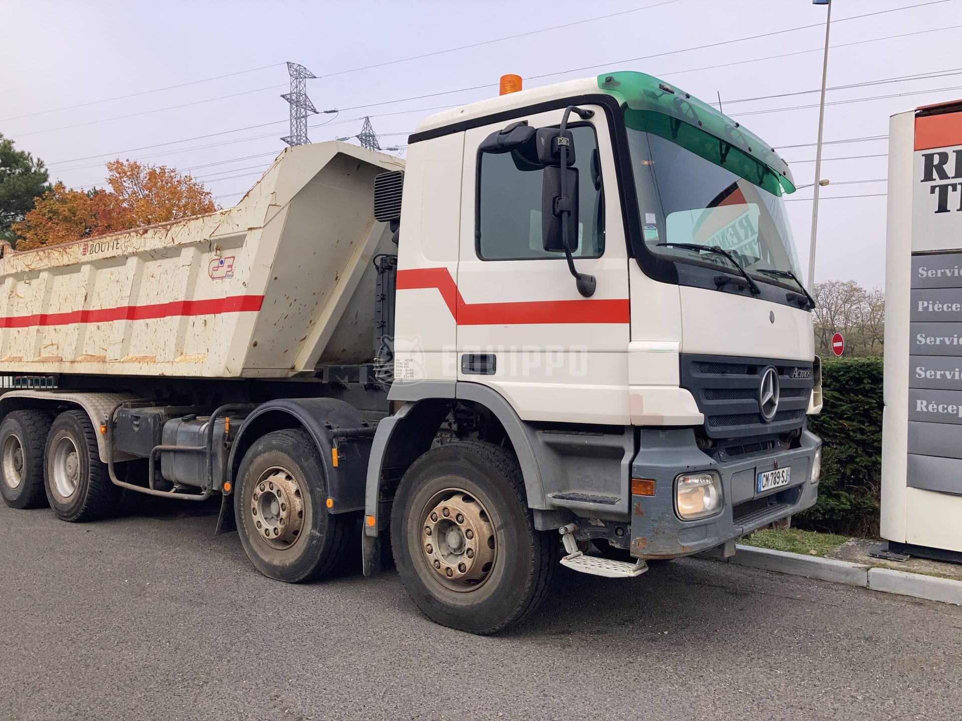 Mercedes Actros 8x4 - - Used Tipper Truck