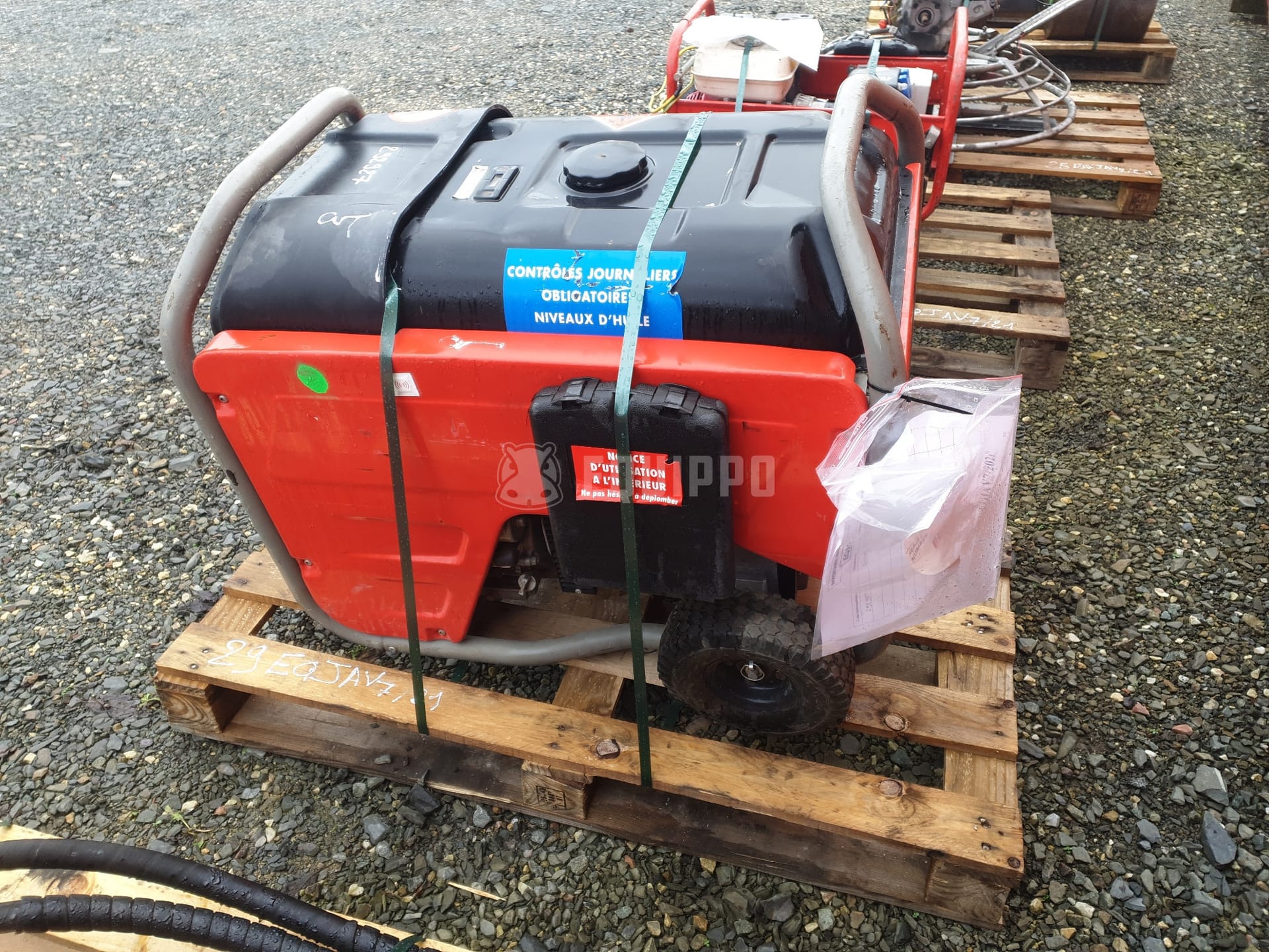 Pramac Generator Set S8000TRI 400V-7KVA - (For parts only)  - - Used Generator Set