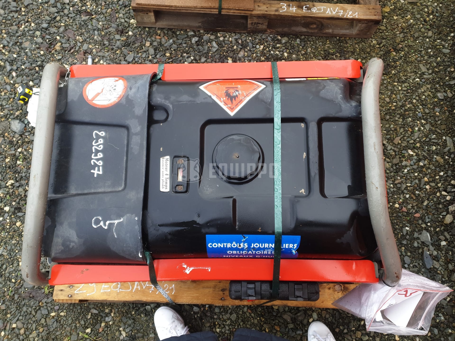 Pramac Generator Set S8000TRI 400V-7KVA - (For parts only)  - - Used Generator Set
