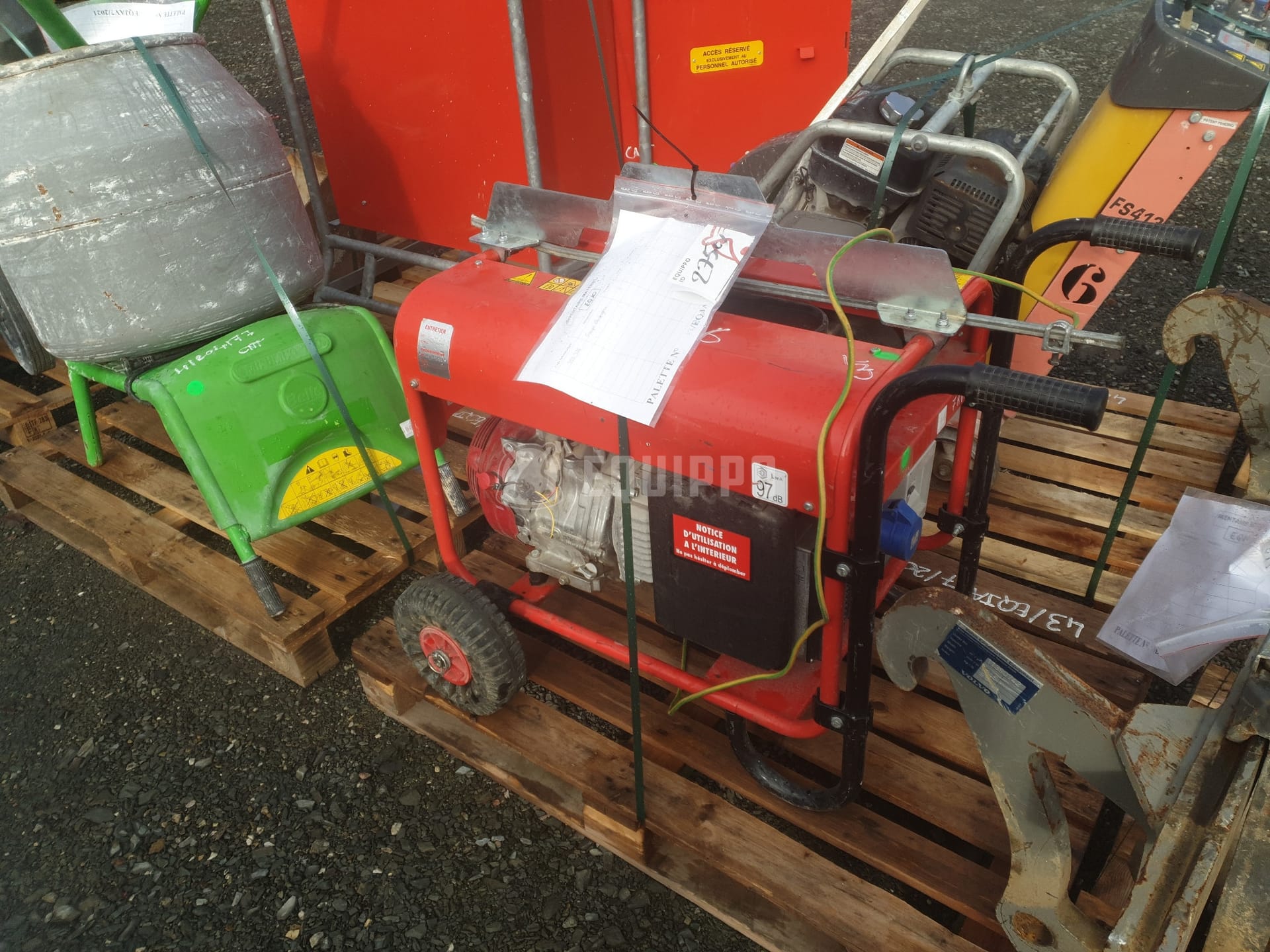 Pramac Generator set ES800 (For parts only) - - Used Generator Set