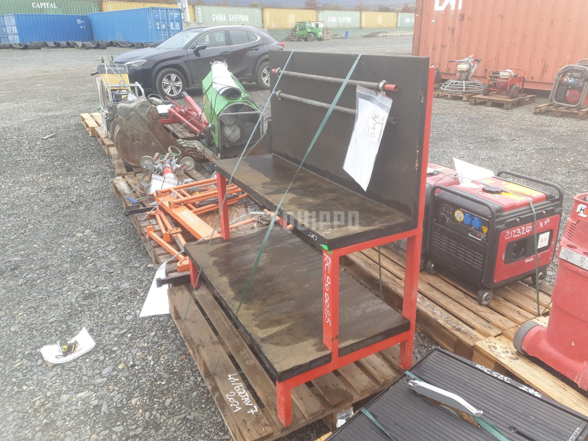 --- Battery charging table - - Used Small Equipment