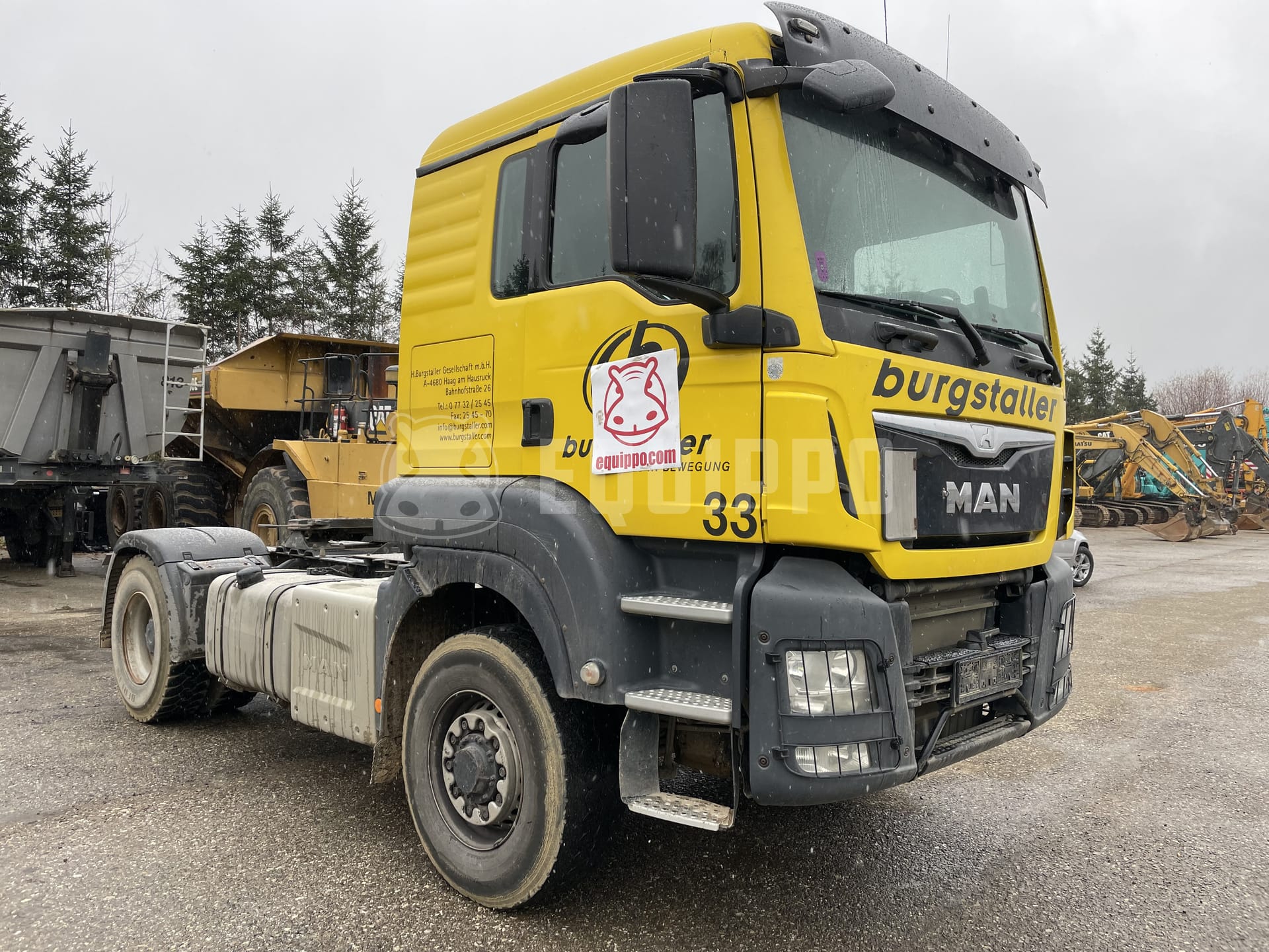 MAN Hydro 18.480 4x4 - - Used Tipper Truck