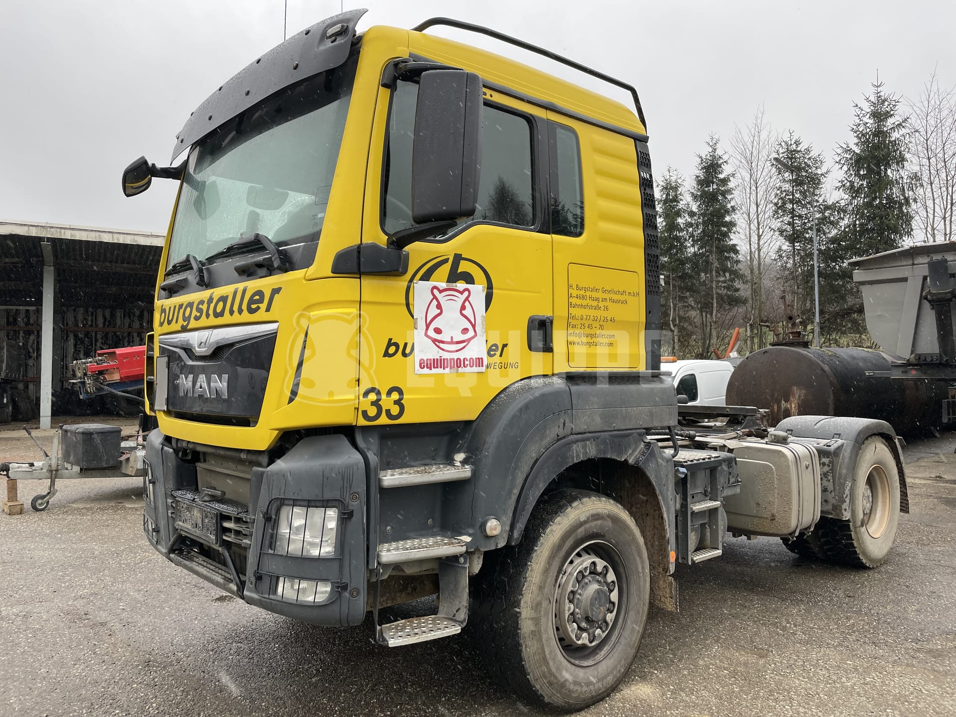 MAN Hydro 18.480 4x4 - - Used Tipper Truck