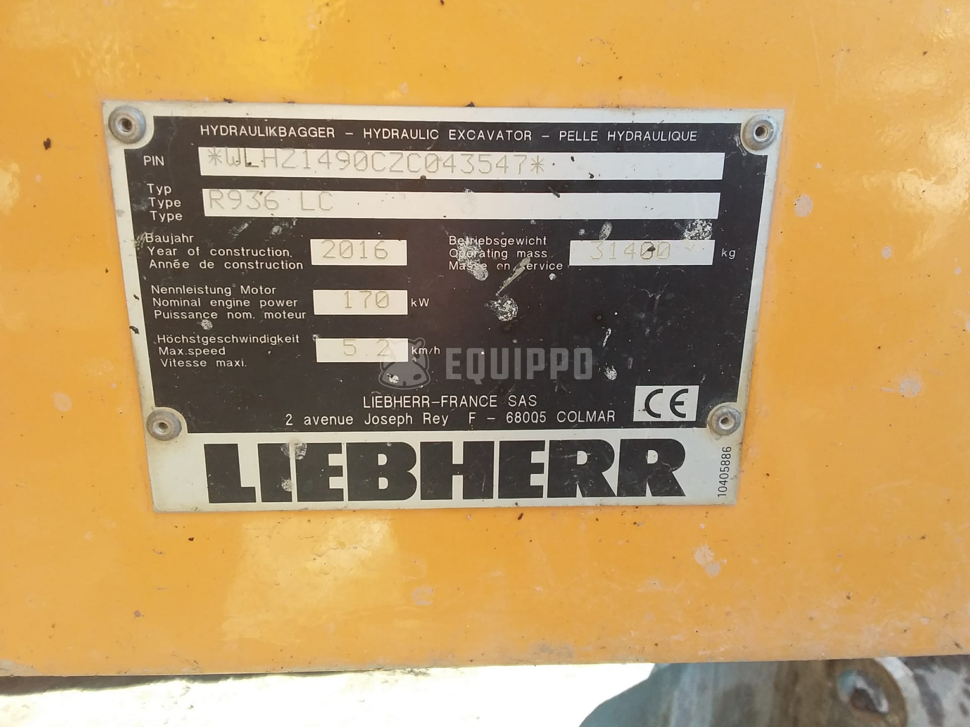 Liebherr R936LC - - Used Tracked Excavator