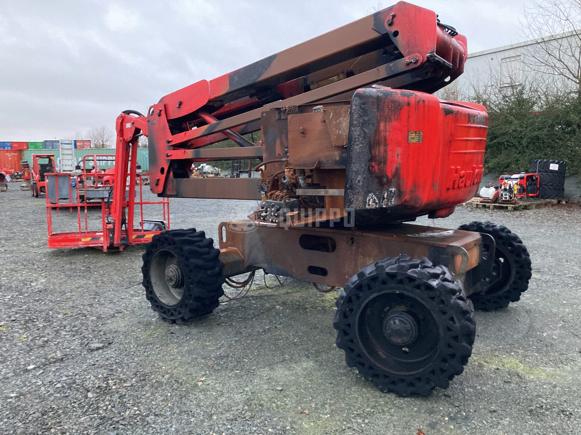 Haulotte HA16 RTJ (For parts only) - - Used Articulated Boom Lift