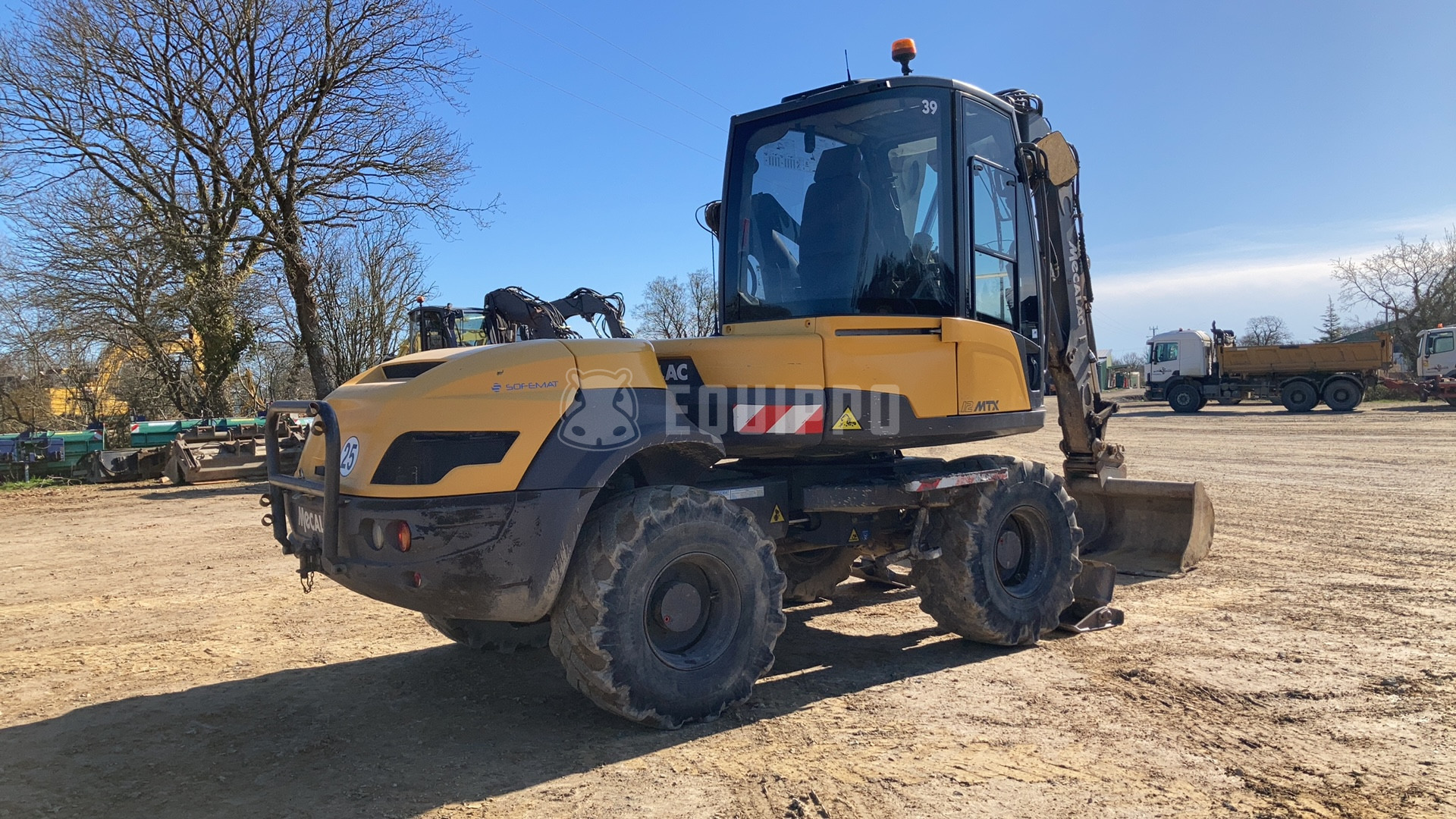 Mecalac 12 MTX - - Used Wheeled Excavator