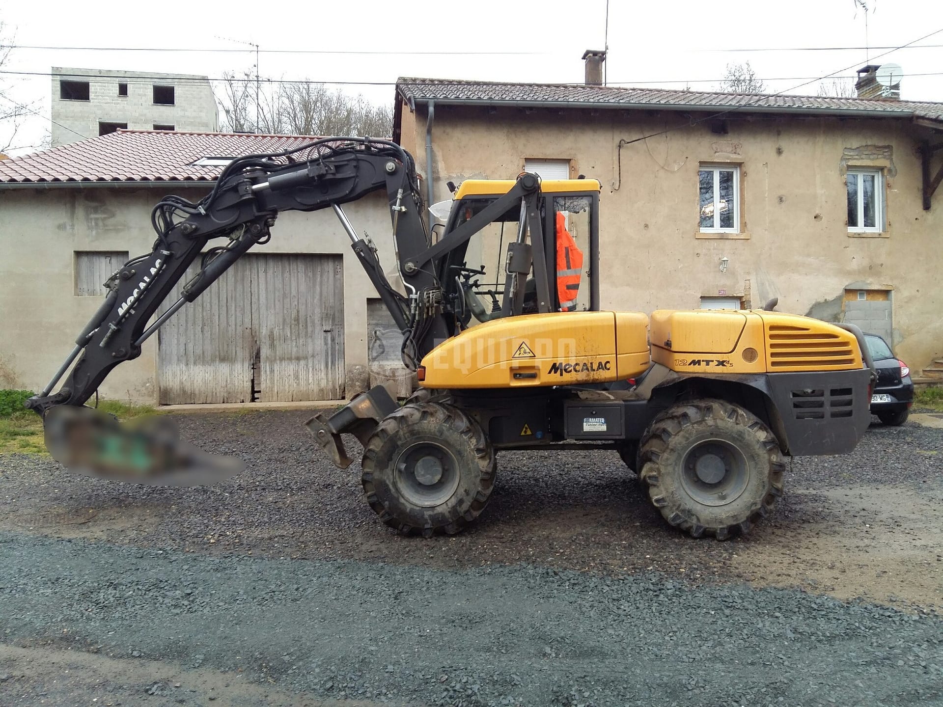 Mecalac 12 Mtx - - Used Wheeled Excavator