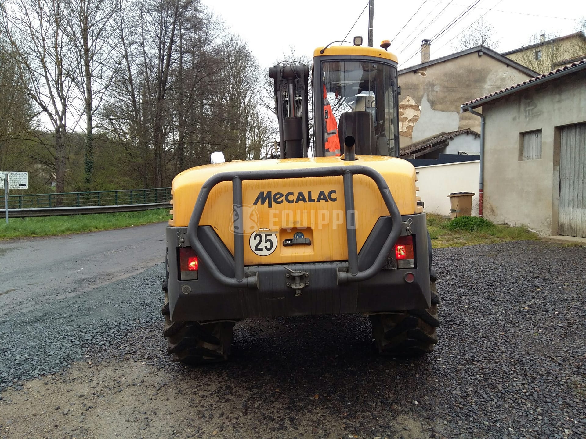 Mecalac 12 Mtx - - Used Wheeled Excavator