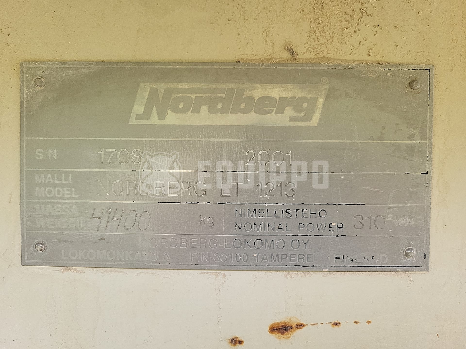Nordberg LT1213  - - Used Crusher