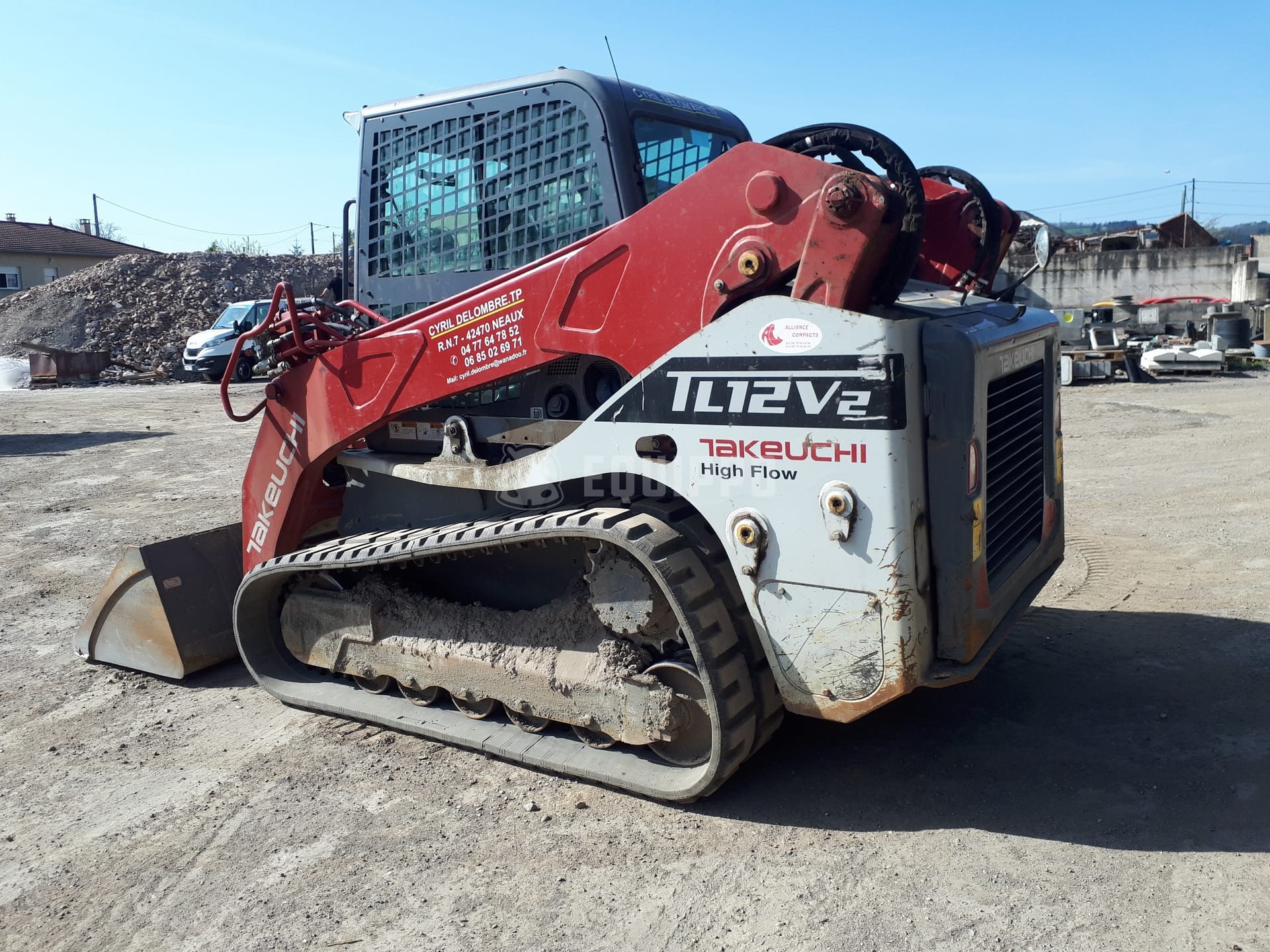 Takeuchi TL 12 V2 - - Used Tracked Skid Steer