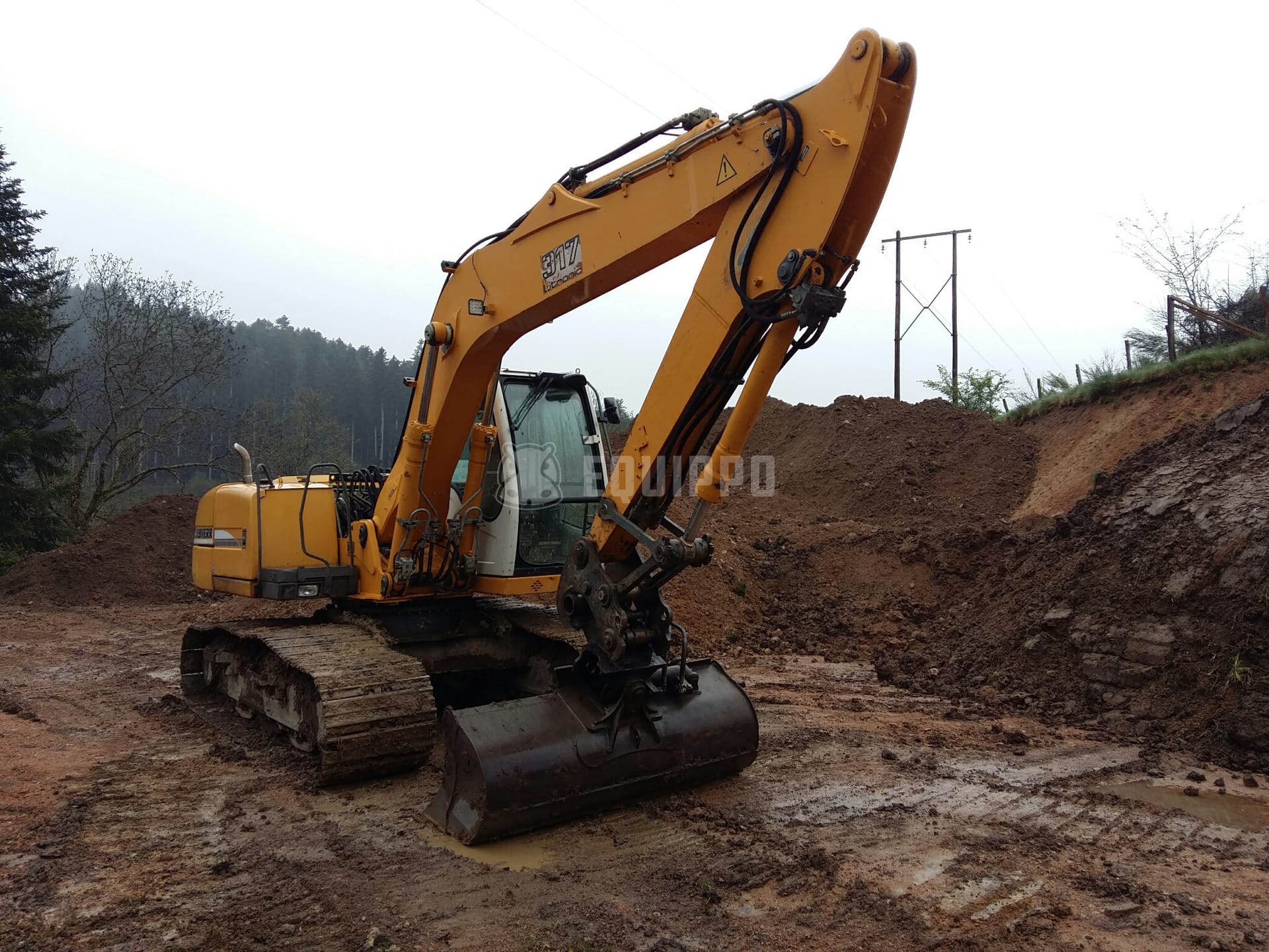 Liebherr R317 Litronic - - Used Tracked Excavator