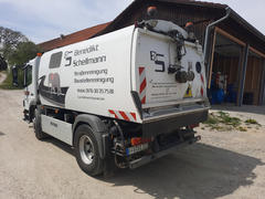 Mercedes Atego 1524 - Bucher high pressure sweeper with weed broom - - Used Sweeper