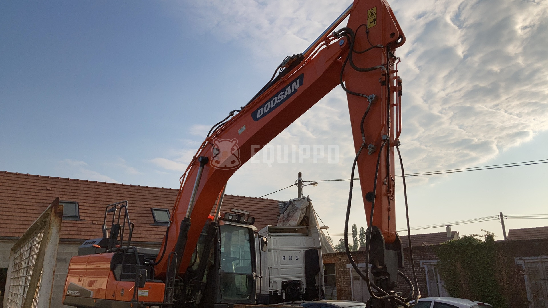Doosan DX210W-5 - - Used Wheeled Excavator
