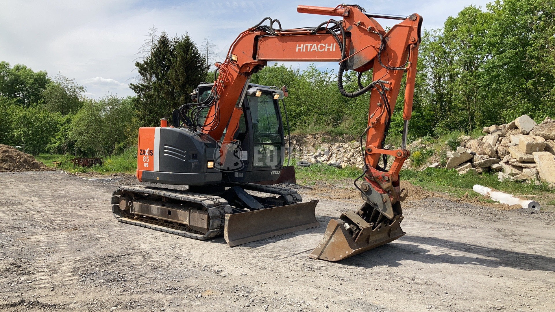 Hitachi ZX 85 US-3 - - Used Tracked Excavator